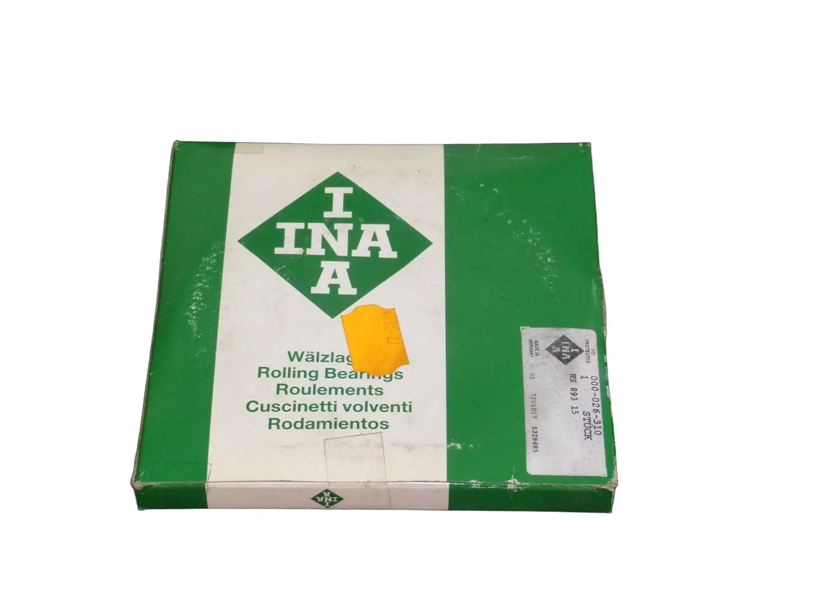 Produktfoto 1 von Ina WS 893 15 // 000-026-310 s. Bilder