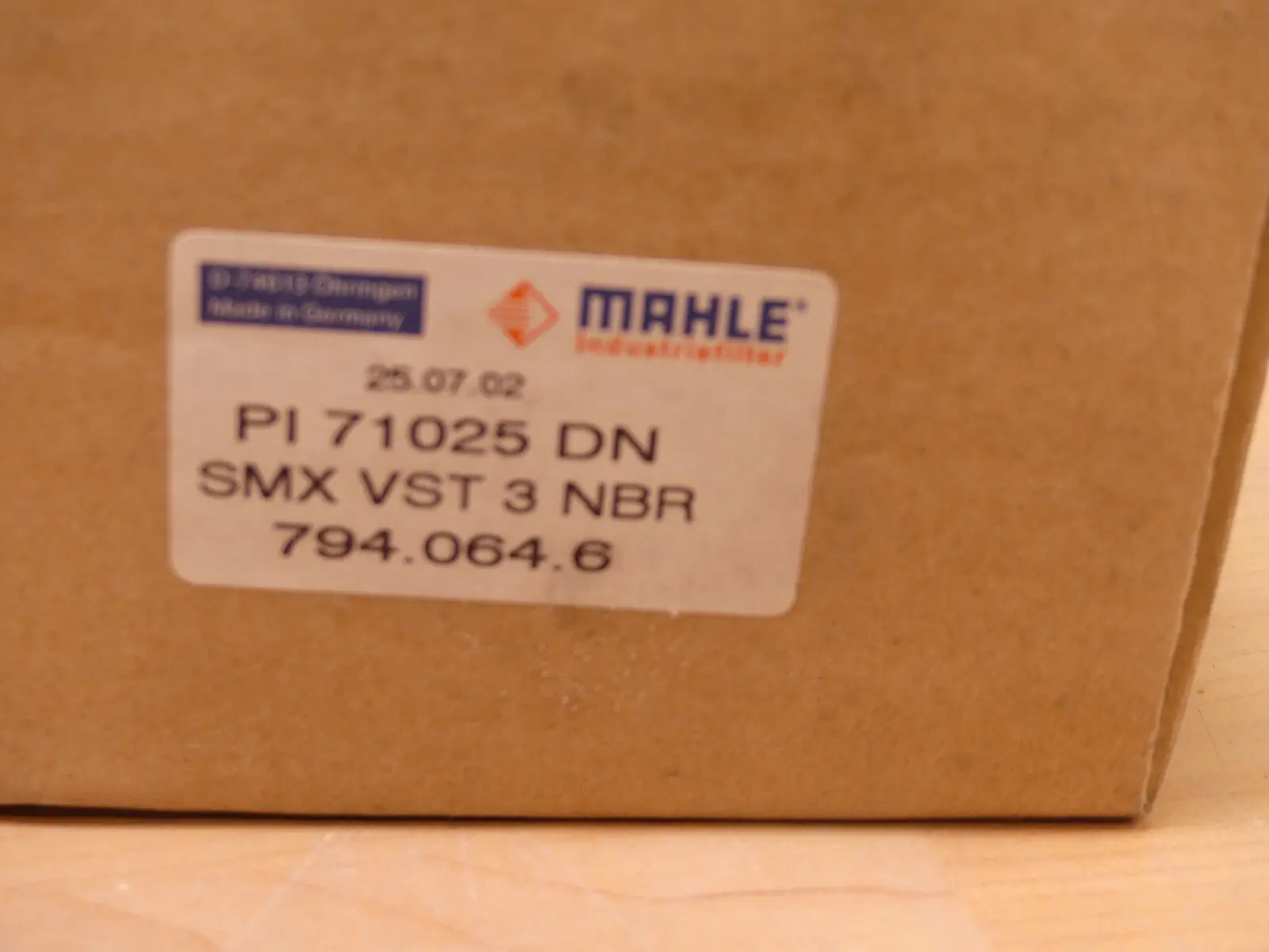 Produktfoto 1 von MAHLE PI 71025 DN SMX VST 3 NBR 794.064.6
