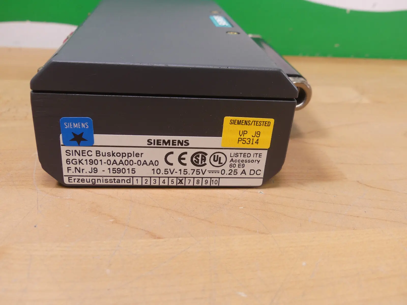 Produktfoto 1 von SIEMENS SINEC 6GK1901-0AA00-0AA0