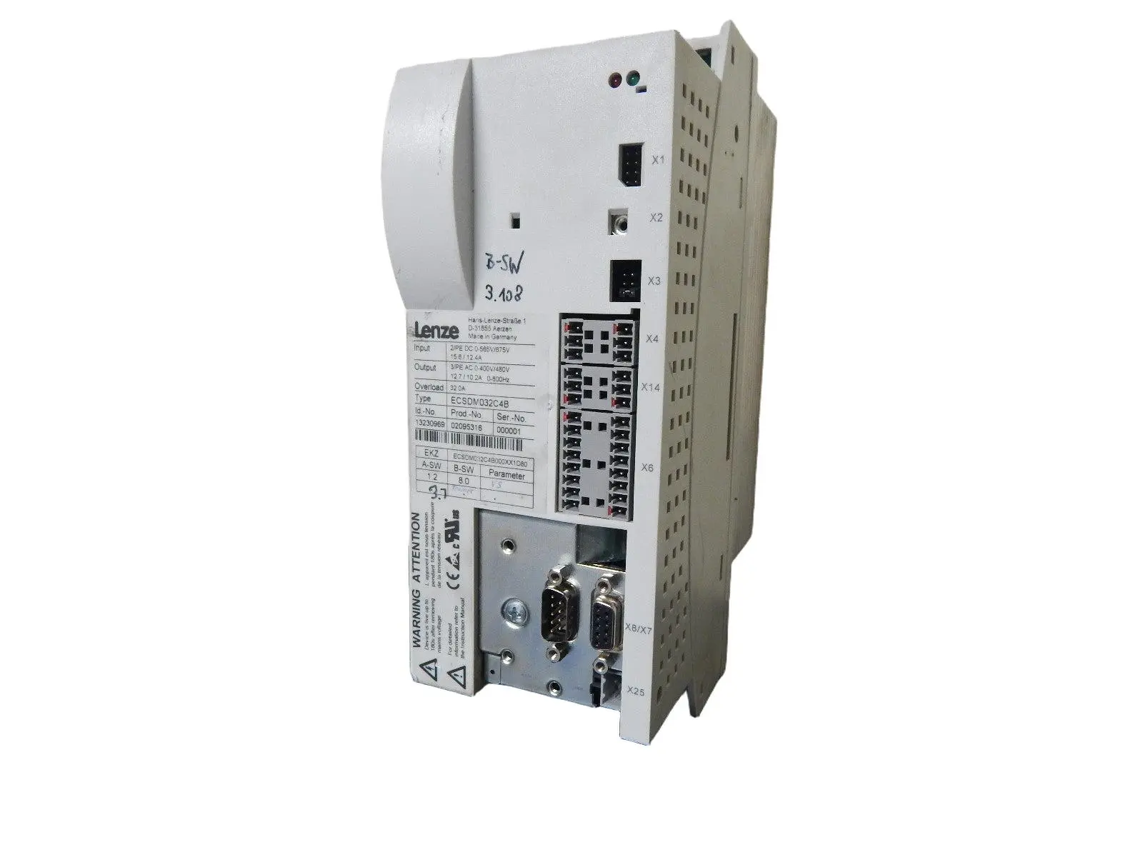 Produktfoto 1 von Lenze ECSDM032C4B  Servo Drive