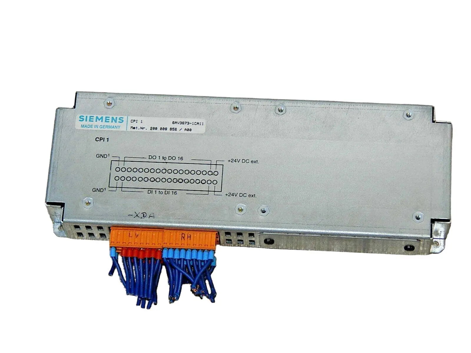 Produktfoto 1 von SIEMENS  CPI 1 CONTROL PANEL INTERFACE  6AV3673-1CA11 USED