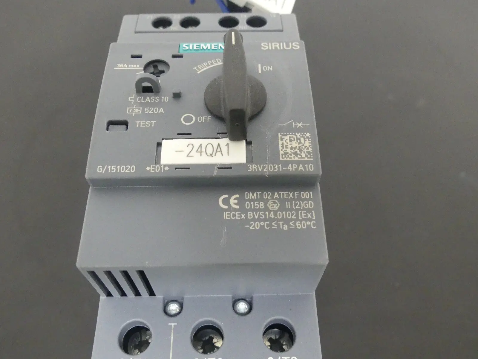Produktfoto 1 von Siemens Leistungsschalter 3RV2031-4PA10 used s.Bilder