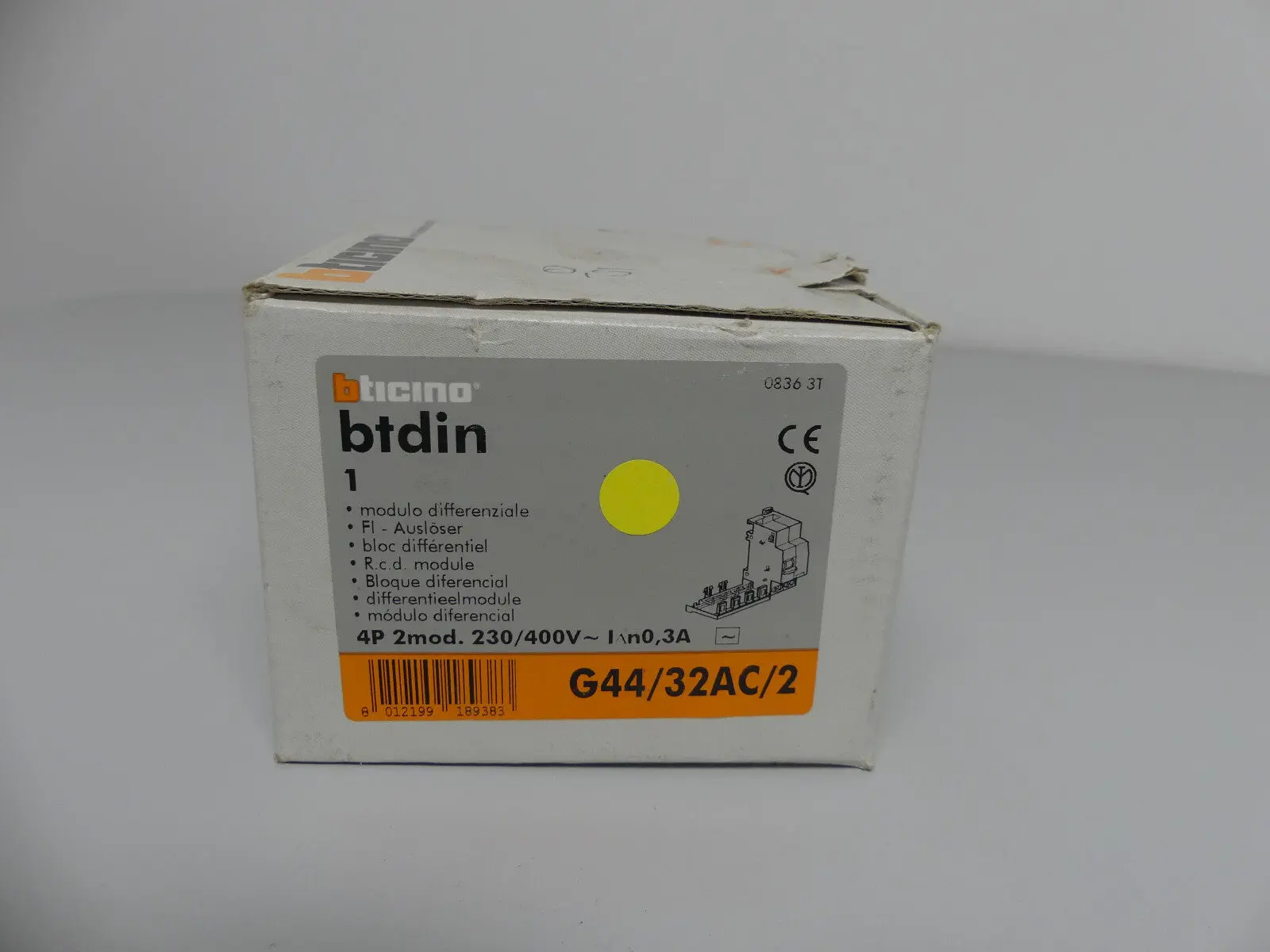 Produktfoto 1 von Bticino G44/32AC/2 Differential Module