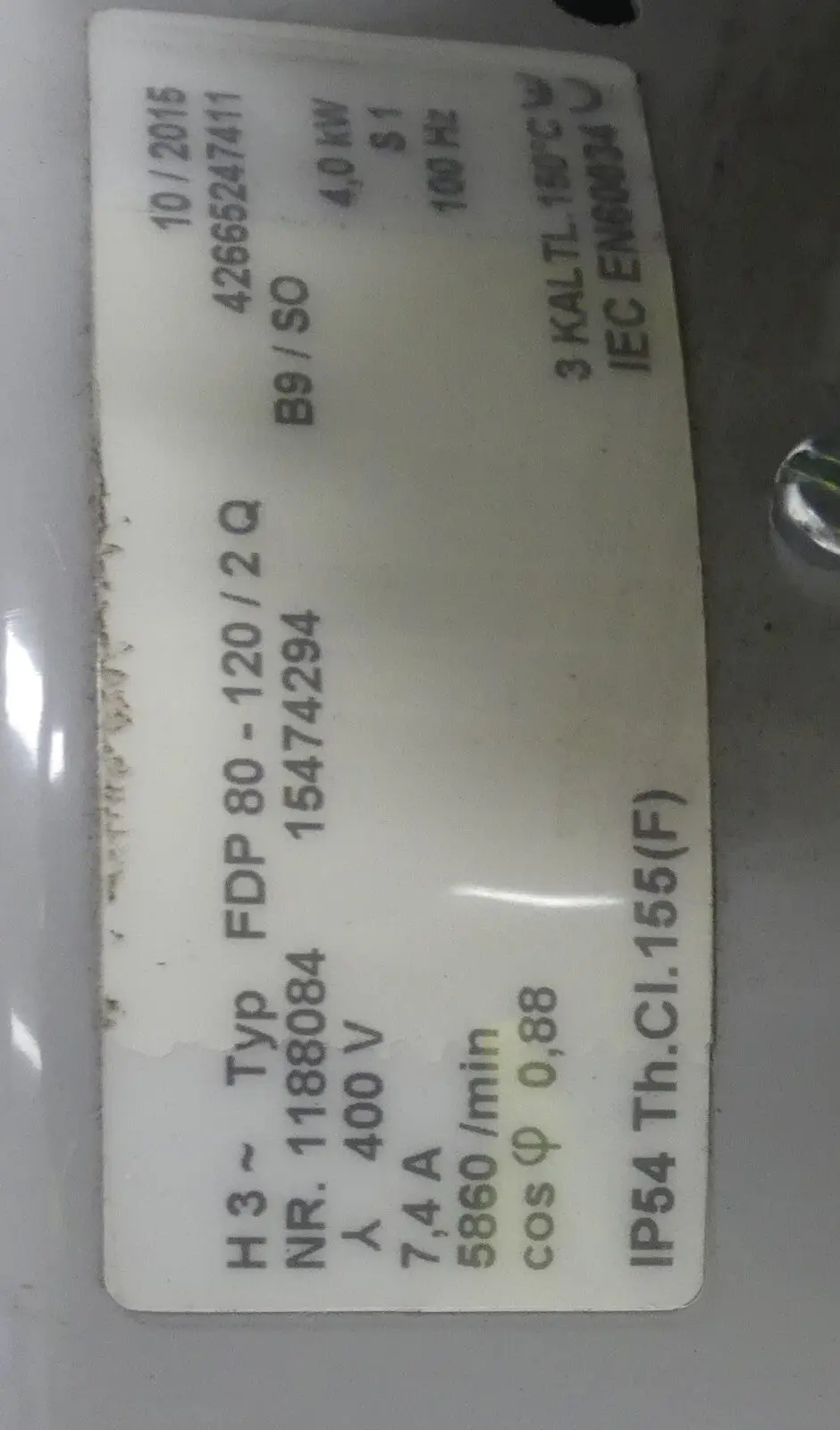 Produktfoto 1 von Becker SV Vakuumpump 8.190/-400 B.j 2008