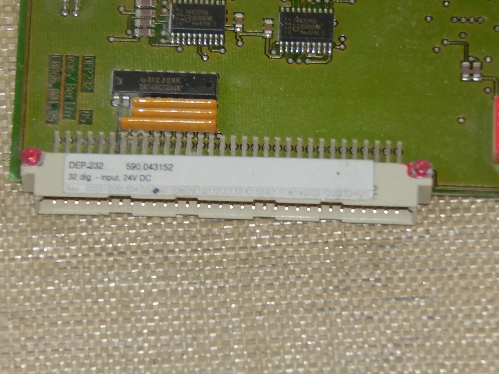 Produktfoto 1 von ALSTOM DEP 232 590.043152 32 dig.-input 24V DC used