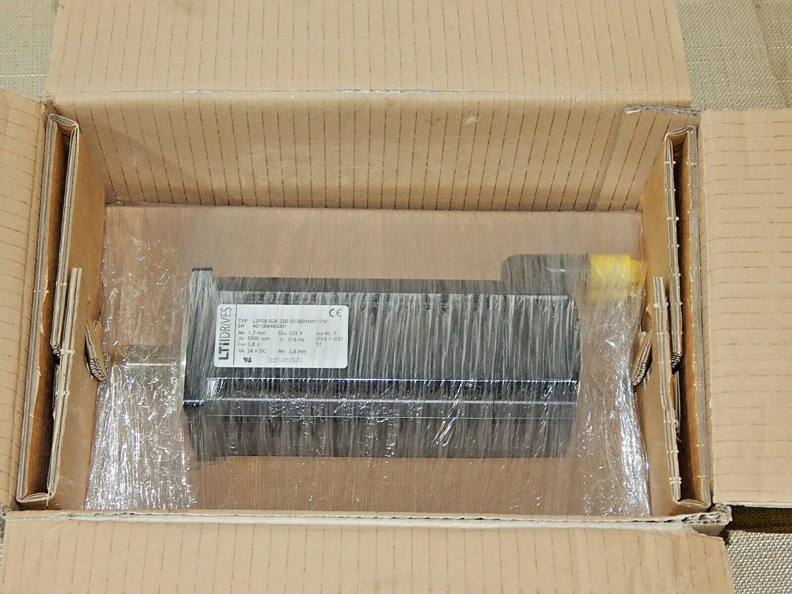 Produktfoto 1 von LTI Drives LSP08-028-320-55-B0H1MY17W Sevomotor
