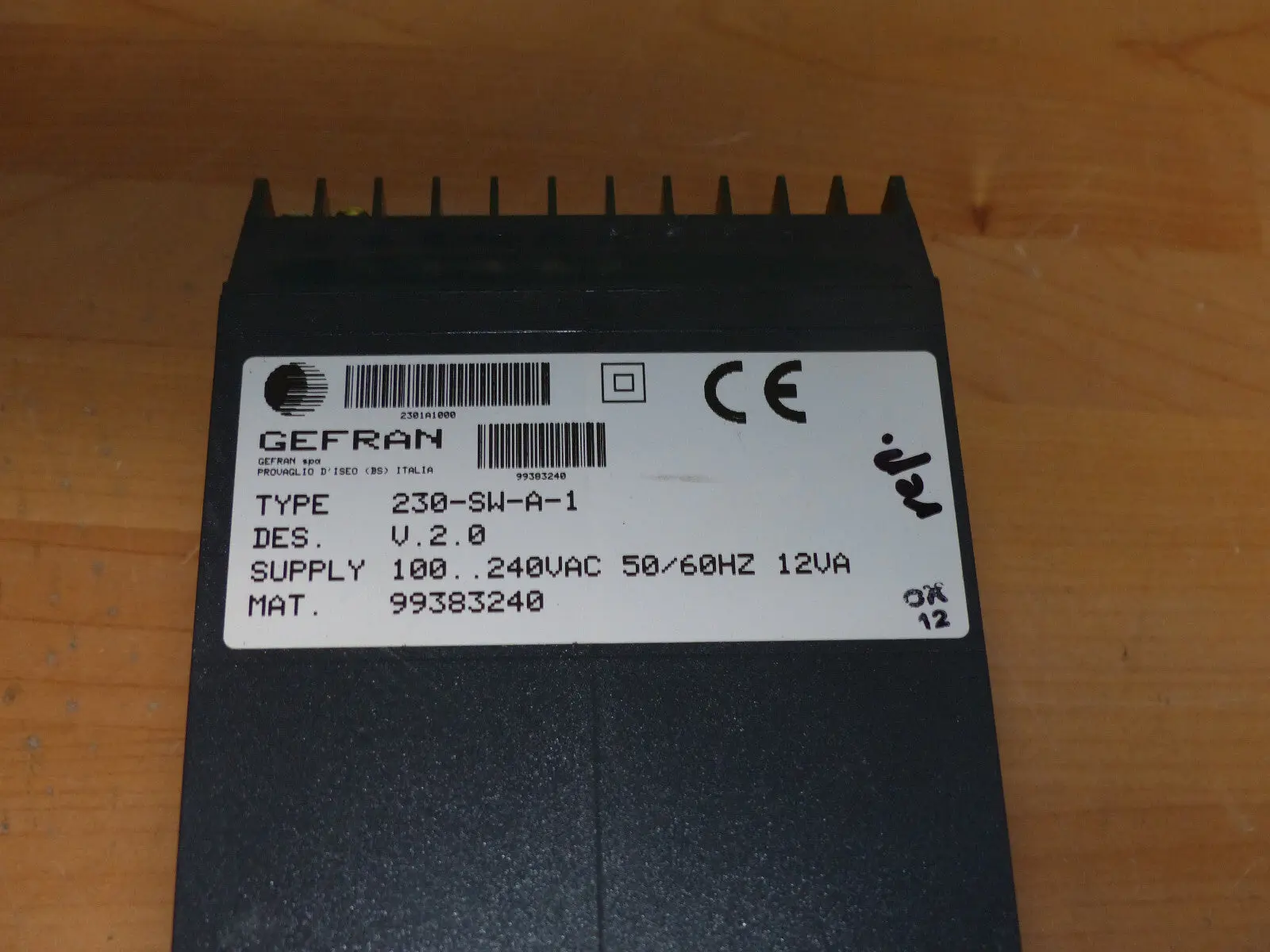 Produktfoto 1 von GEFRAN 230-SW-A-1 used s.Bilder