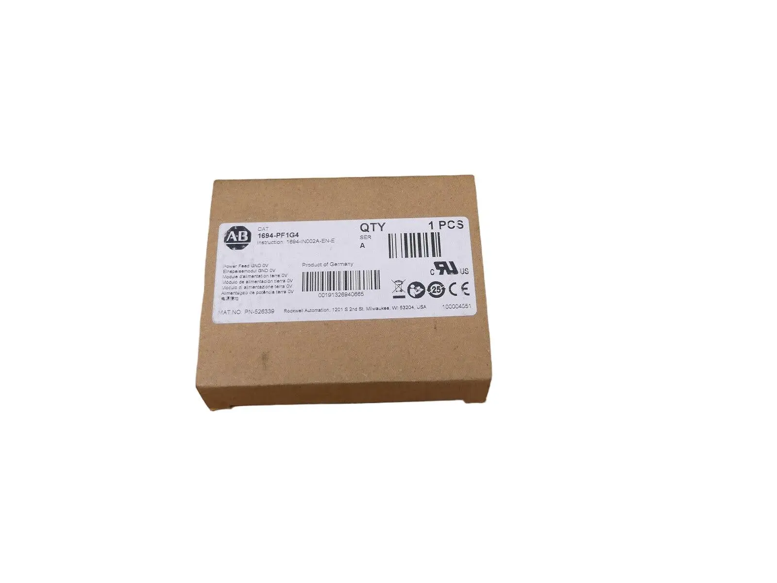 Produktfoto 1 von Allen-Bradley 1694-PF1G4 SER A