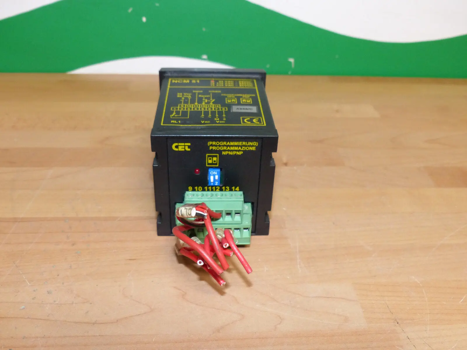 CET NCP 51 elektronischer Zähler used s.Bilder