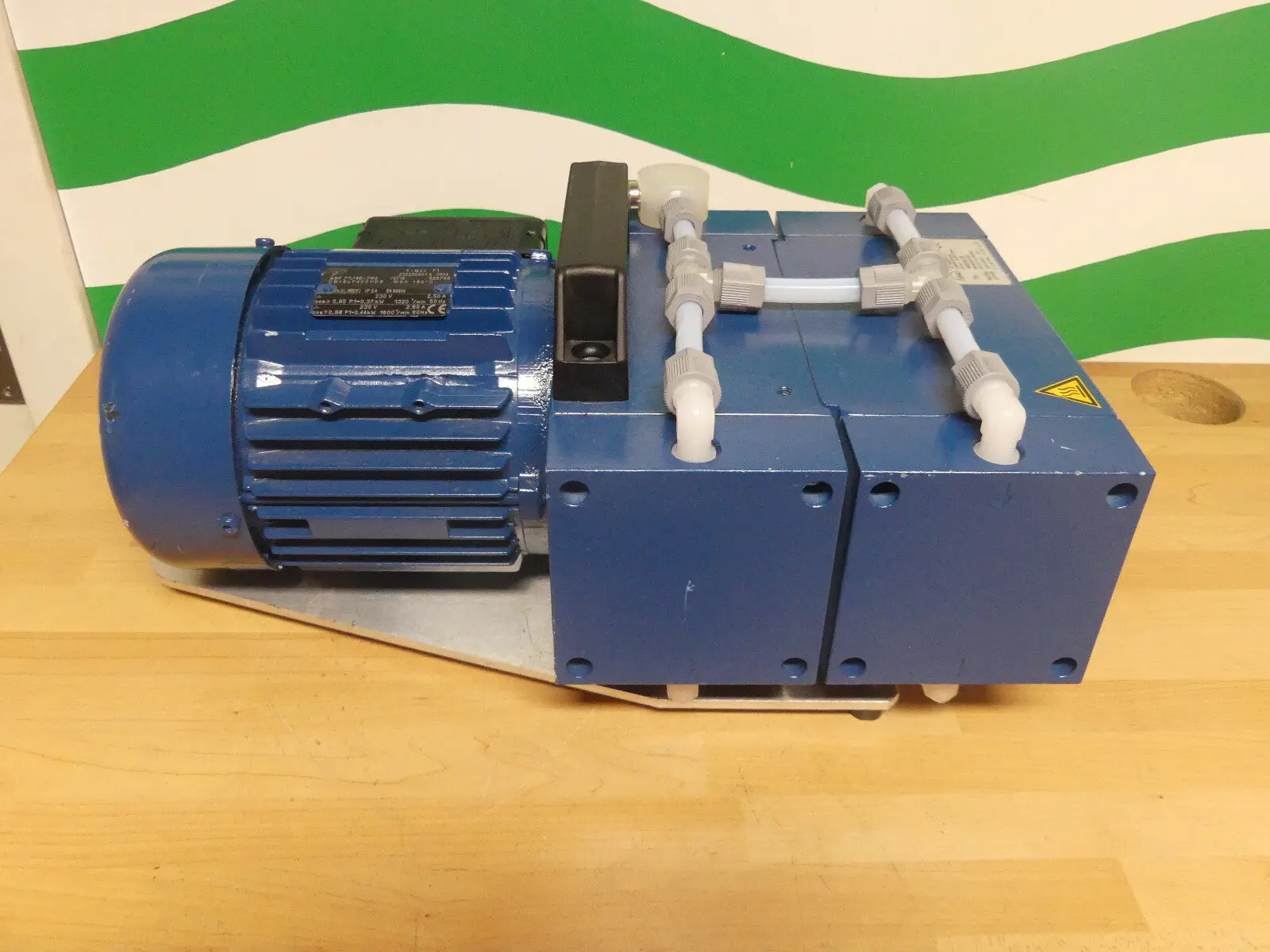 ILMVAC Membranpumpe 4000392-05  Ser.No.MP 1201 Ep-Multitest used s.Bilder