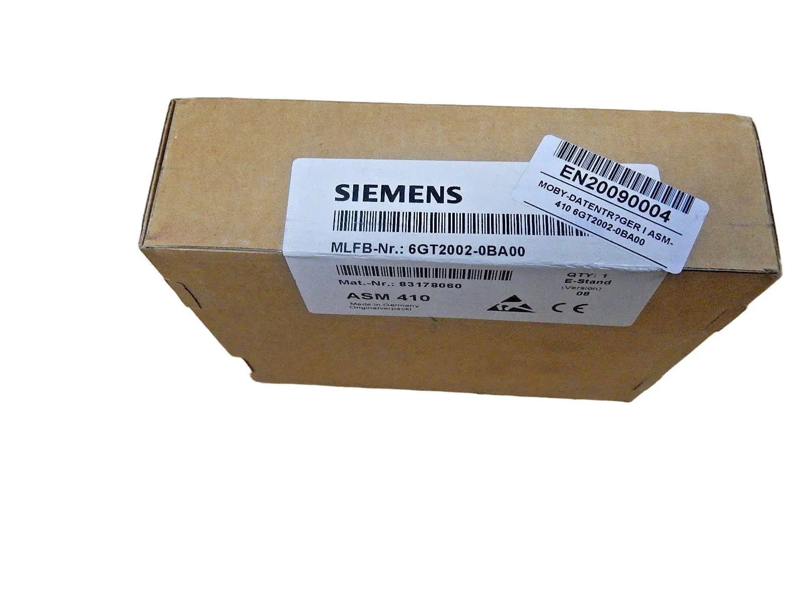 Produktfoto 1 von Siemens 6GT2002-0BA00 ASM410 New