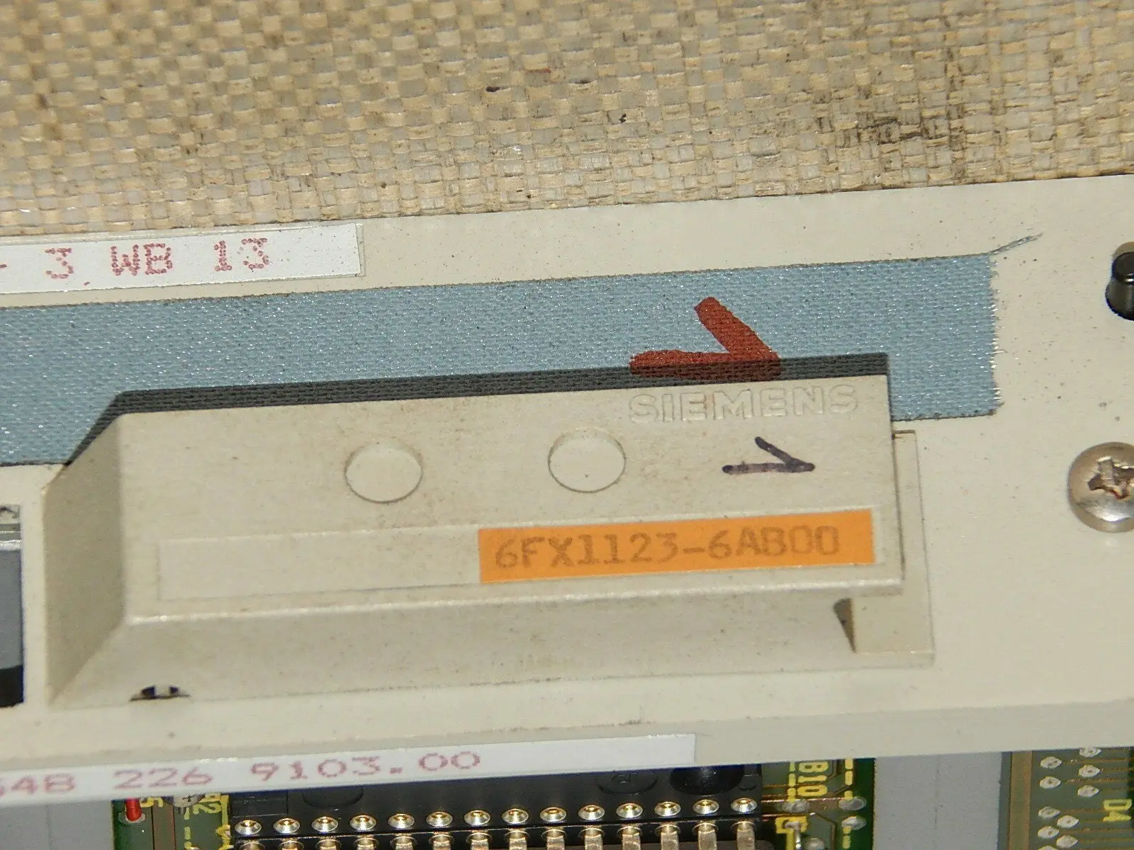 Produktfoto 1 von Siemens 6 ES 5921 - 3 WB 13  6ES5921-3WB13 | inkl. Karte : 6FX1123-6AB00 Used