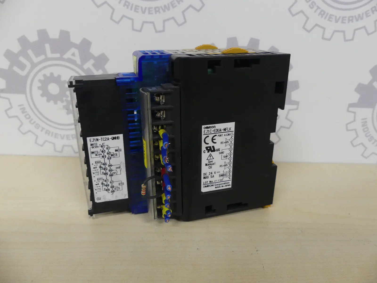 Produktfoto 1 von OMRON EJ1N-TC2A-QNHB mit Temperaturregelung EJ1C-EDUA-NFLK