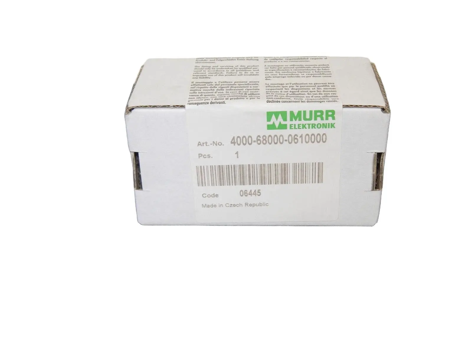 Produktfoto 1 von Murr Elektronik  4000-68000-0610000   OVP