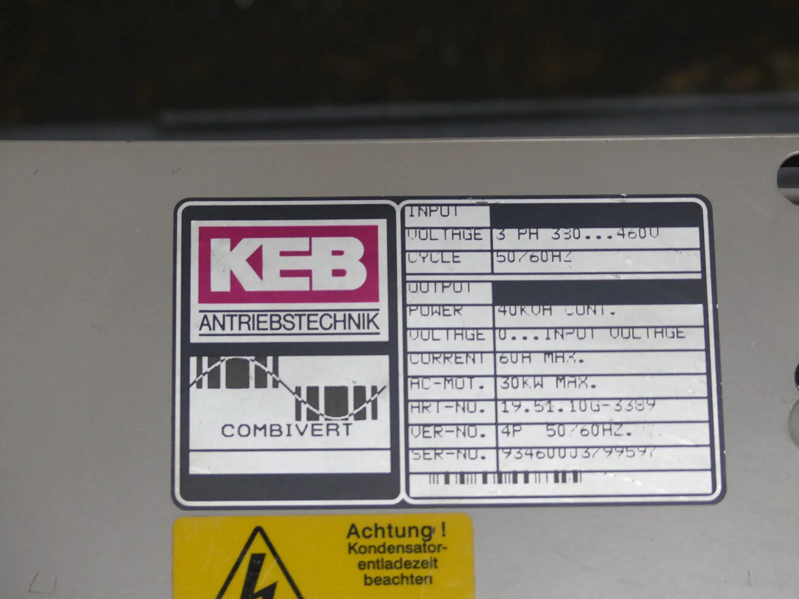 keb CIMR-H30G2.Z