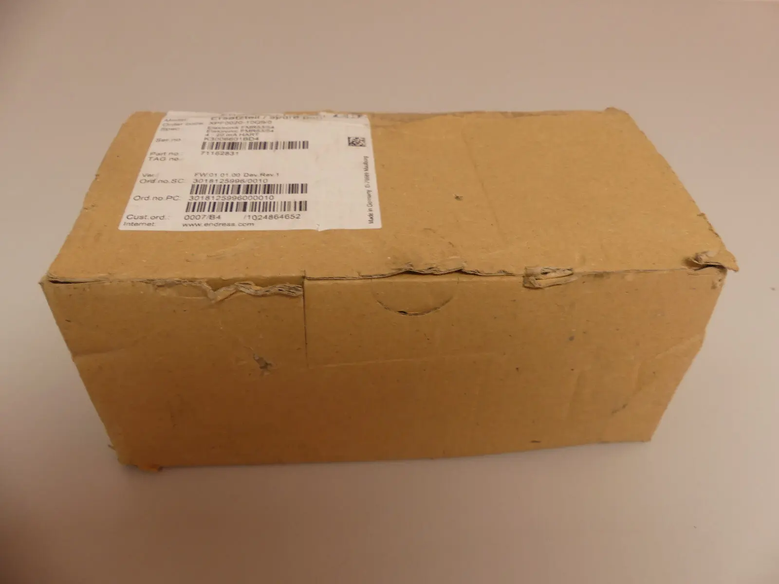 Produktfoto 1 von Endress+Hauser  Ersatzteil/spare part XPF0020-10Q9/0