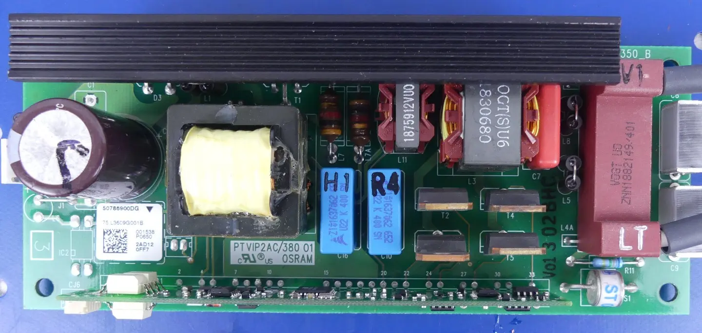 Produktfoto 1 von Platine PTVIP2AC/380 01 für Projektor-Vorschaltgerät Toshiba P622DLS