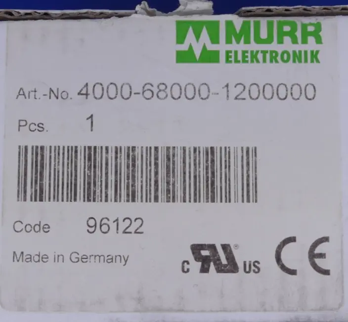 Produktfoto 1 von Murr Elektronik 4000-68000-1200000