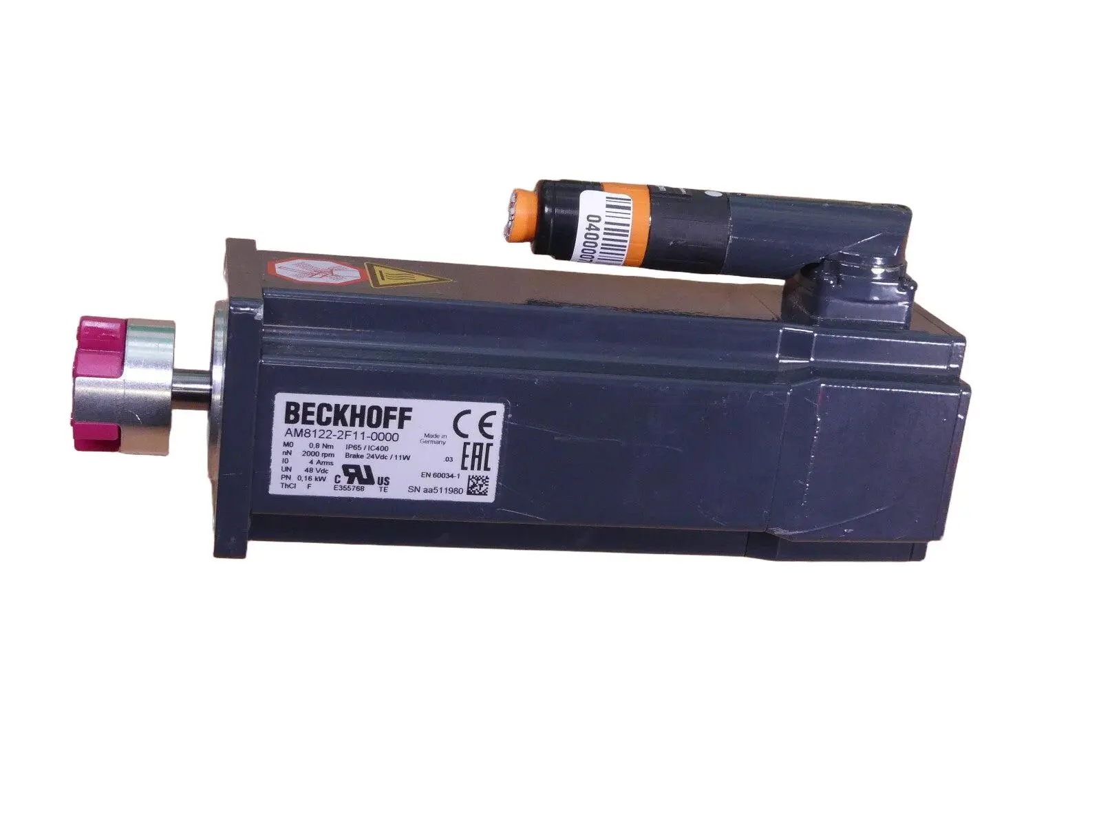 Produktfoto 1 von Beckhoff Servomotor AM8122-2F11-0000 s.Bilder