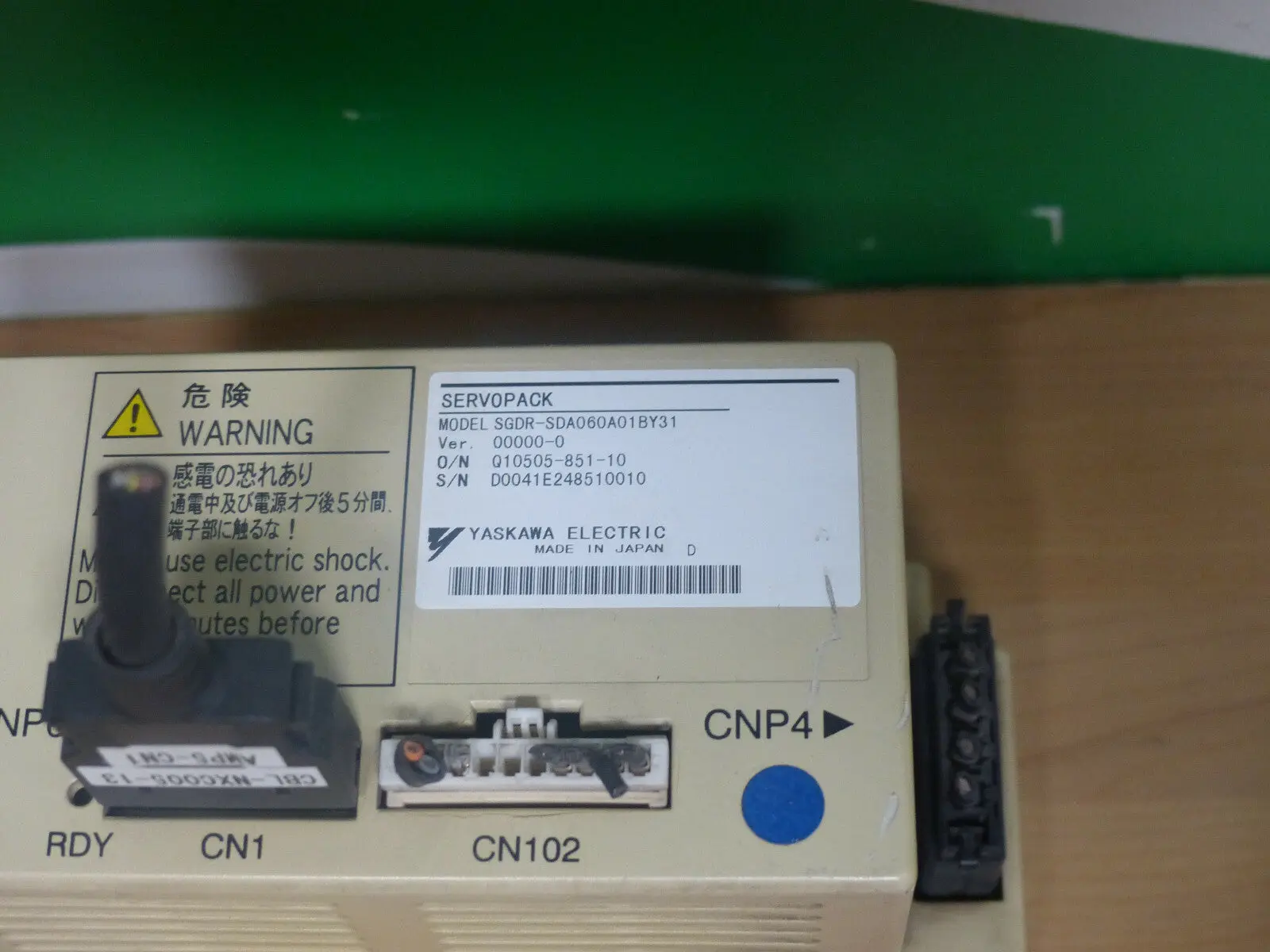 Produktfoto 1 von Yaskawa Servopack SGDR-SDA060A01BY31 used s.Bilder