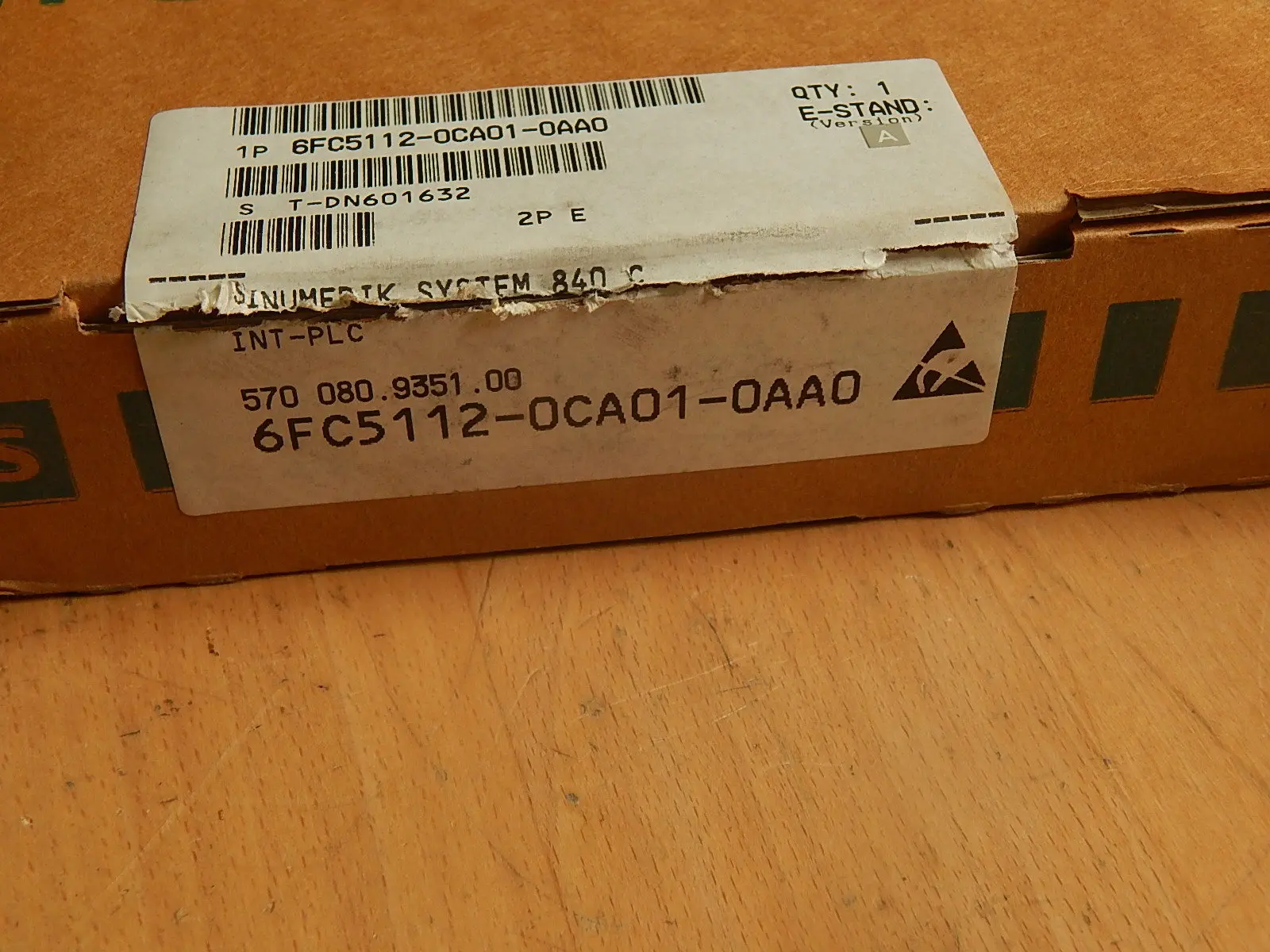 Produktfoto 1 von Siemens 6FC5112-0CA01-0AA0 Sinumerik Interface Modul E: Stand C Unbenutzt