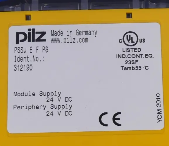 Produktfoto 1 von PILZ PSSu E F PS 312190