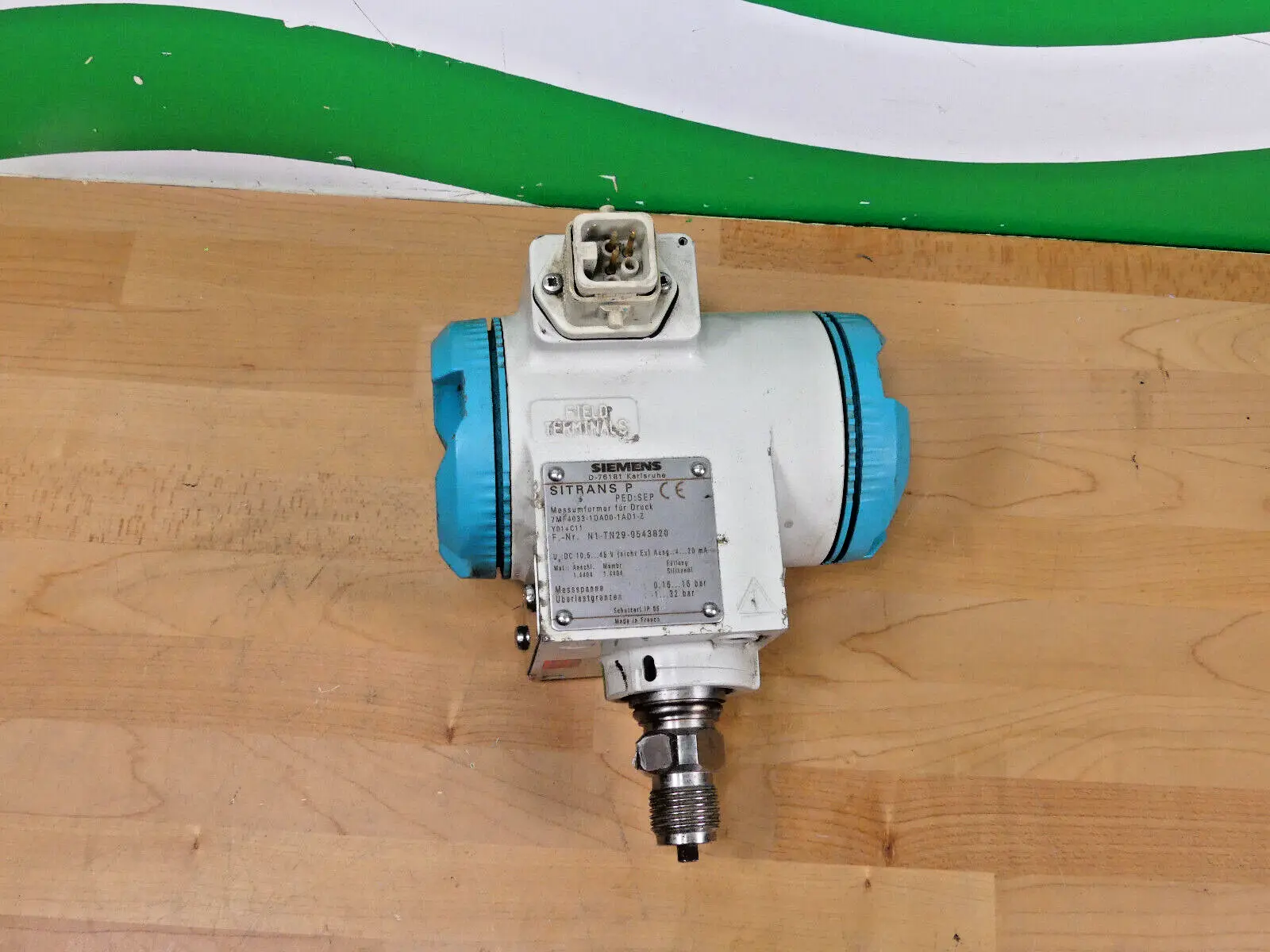 Produktfoto 1 von Siemens Sitrans P Meßumformer für Druck 7MF4033-1DA00-1AD1-Z