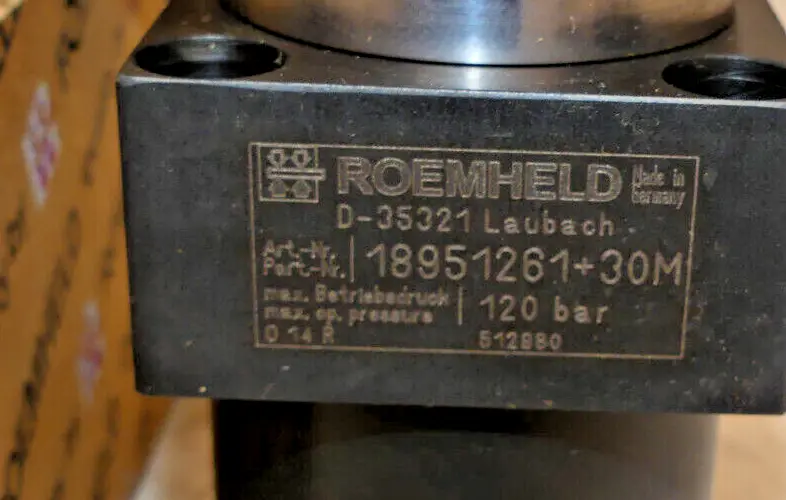 Produktfoto 1 von ROEMHELD 18951261+30M   120bar