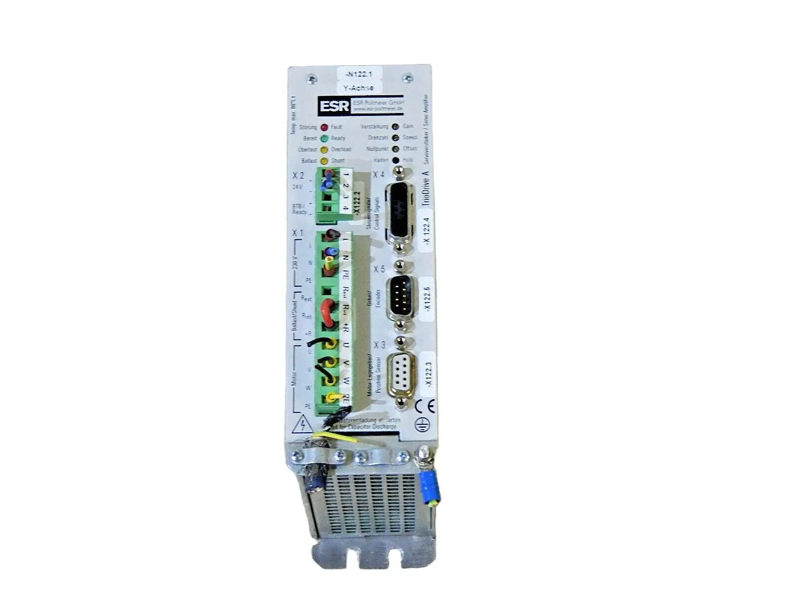 Produktfoto 1 von ESR Pollmeier AC-Servoverstärker TrioDrive  ESR BN 6651.3701-K5-G1-S9  used