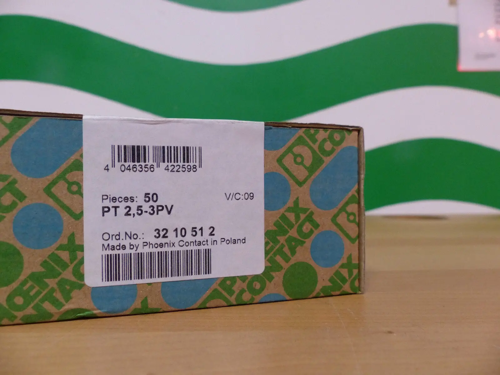 Produktfoto 1 von 50x PHOENIX CONTACT 3210512 PT 2,5-3PV Mehrstockklemme