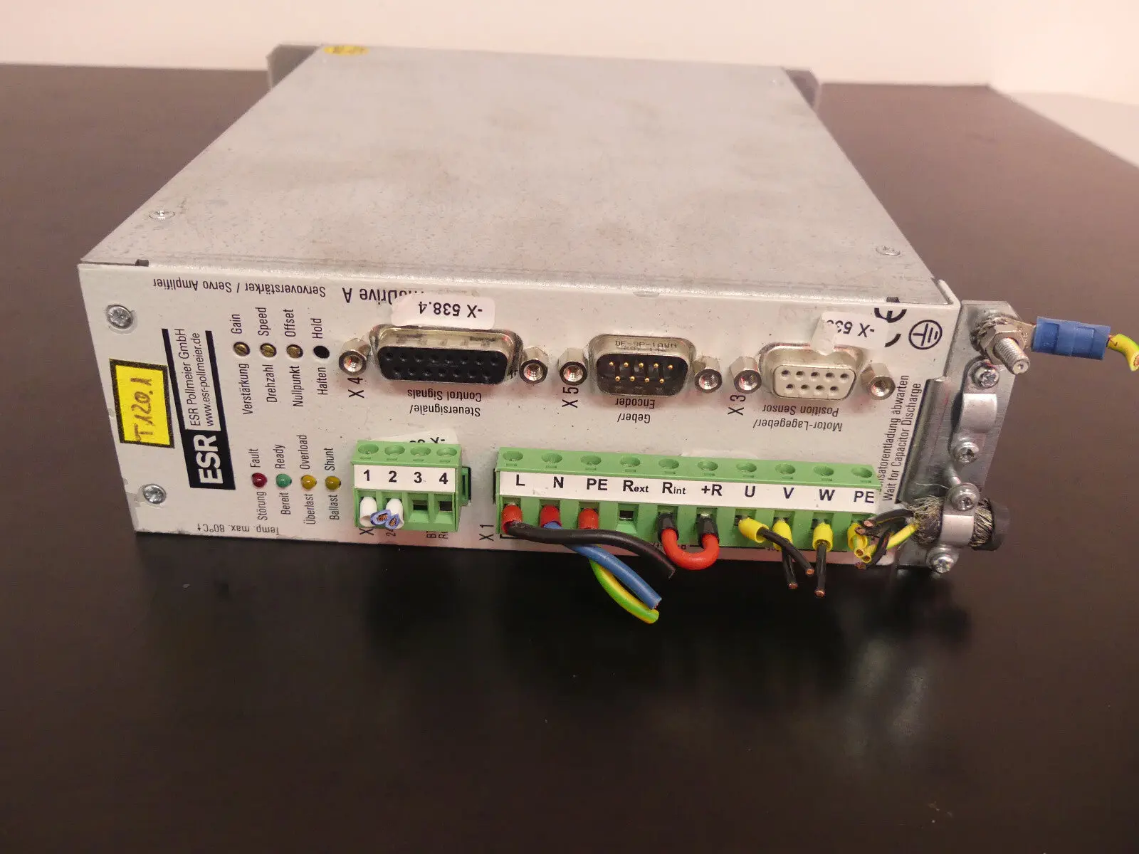 Produktfoto 1 von ESR AC-Servoverstärker TrioDrive A ESR BN 6651.3701-K5-G1-S9 AC SERVO DRIVE