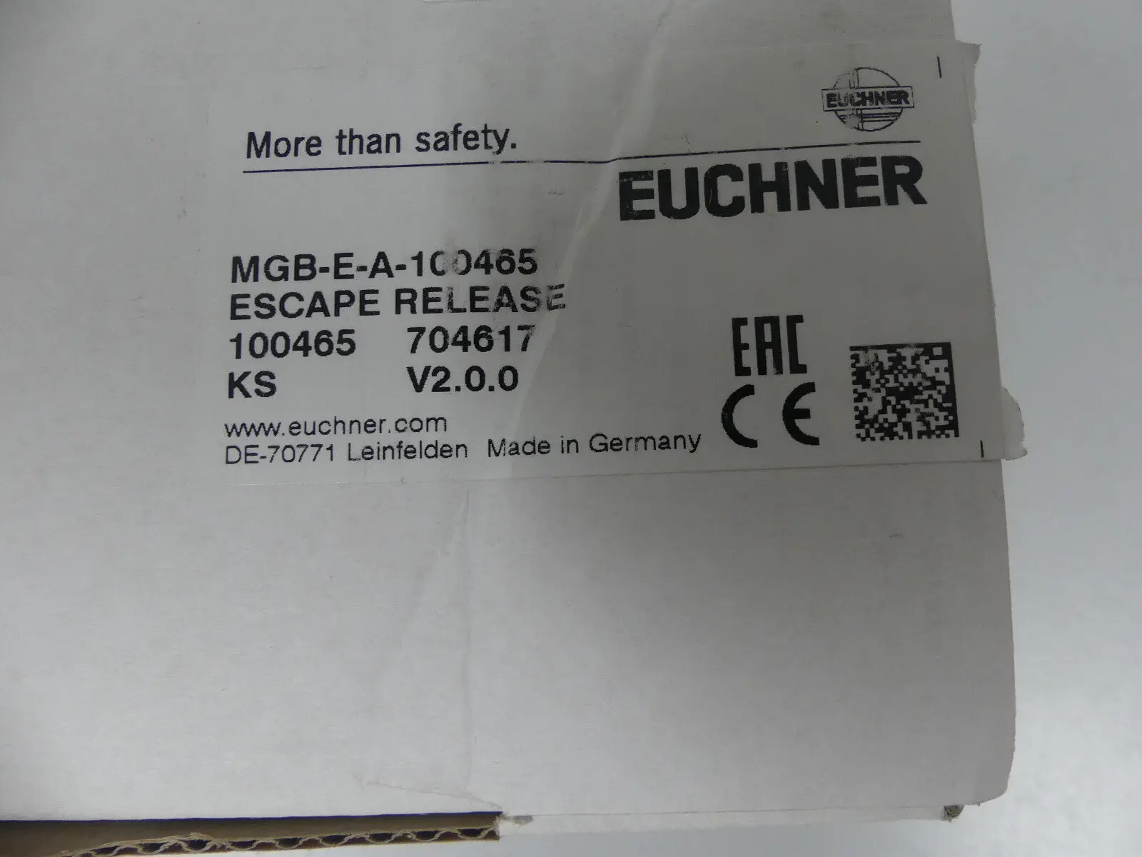 Produktfoto 1 von Euchner MGB-E-A-100465