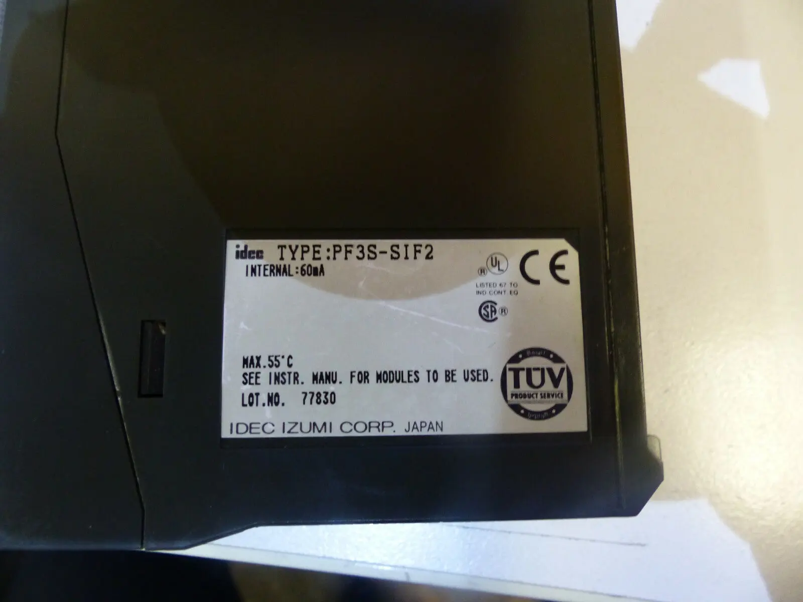 Produktfoto 1 von IDEC PF3S-SIF2