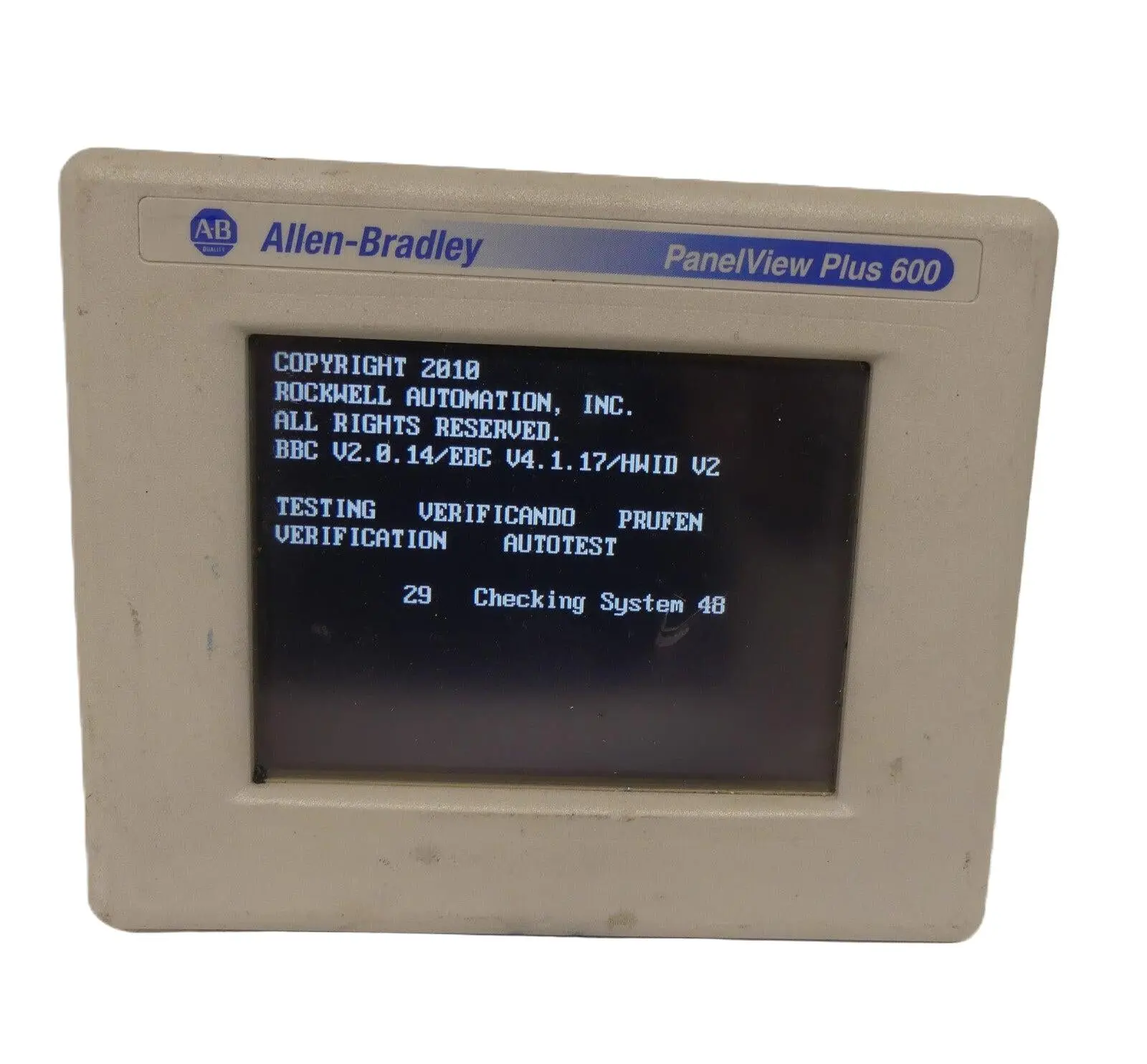Produktfoto 1 von Allen-Bradley  2711PC-T6C20D PANELIEW PLUS COMPACT 600