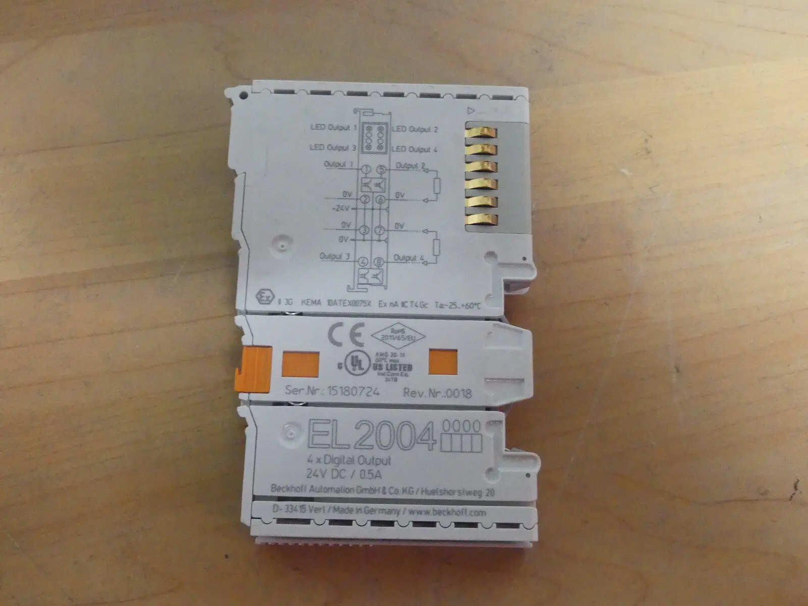 Produktfoto 1 von Beckhoff EL2004 Neue onhe Verpackung