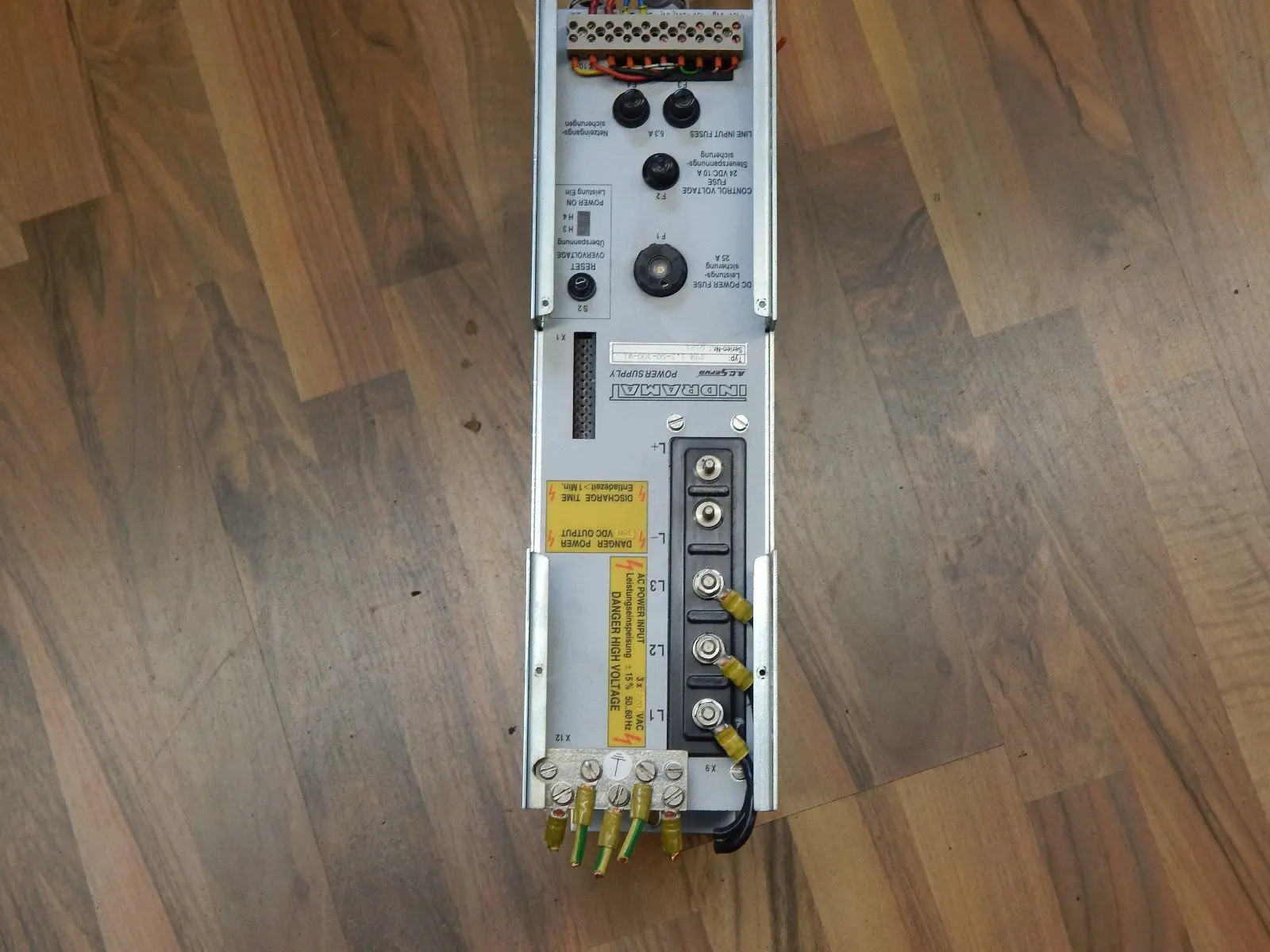 Produktfoto 1 von INDRAMAT AC- Servo Power Supply TVM 1.1-50-300-W1
