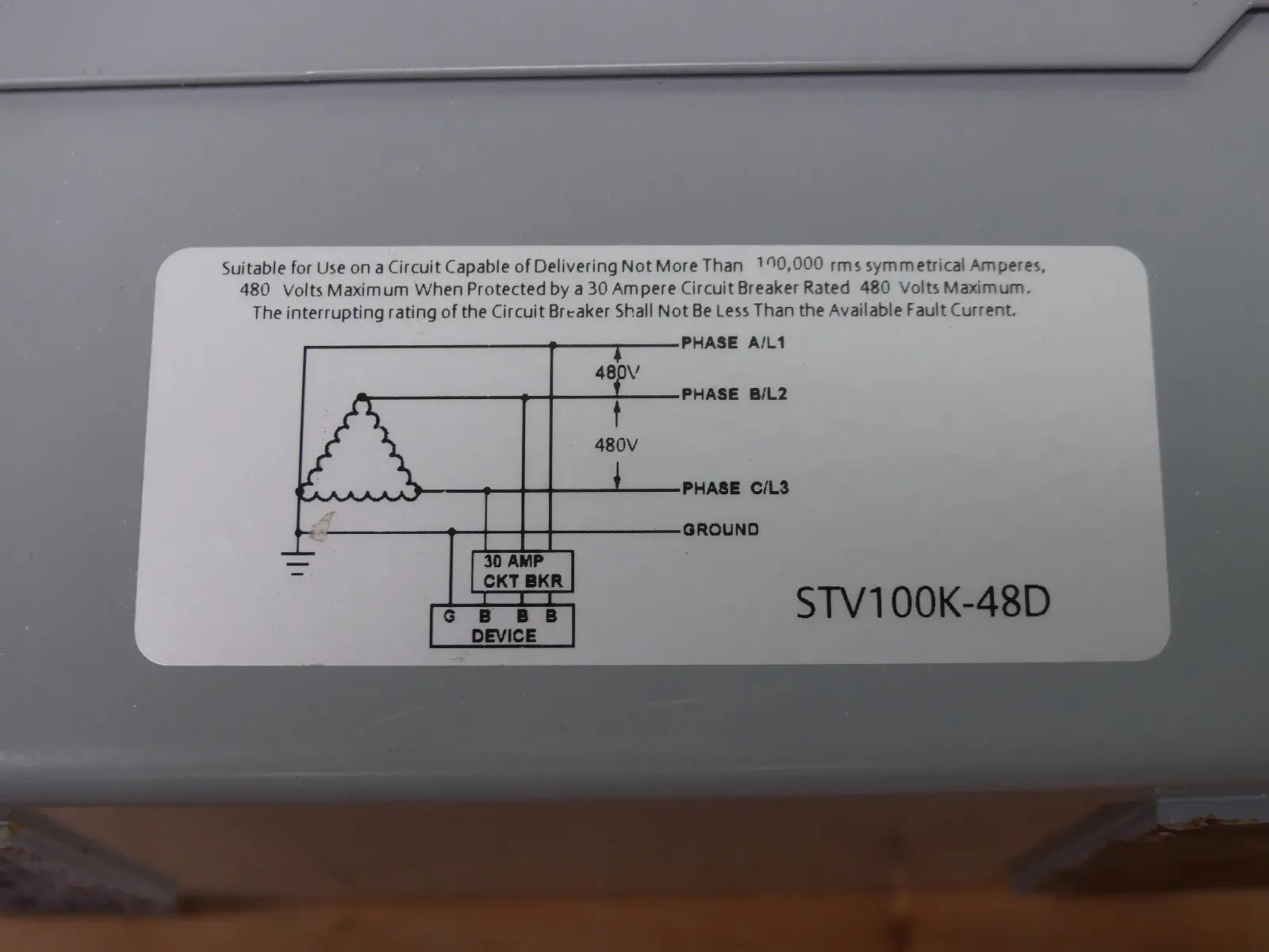 Produktfoto 1 von Emerson STV100K-48D / STV100K48D Surge Protective Device  s.Bilder