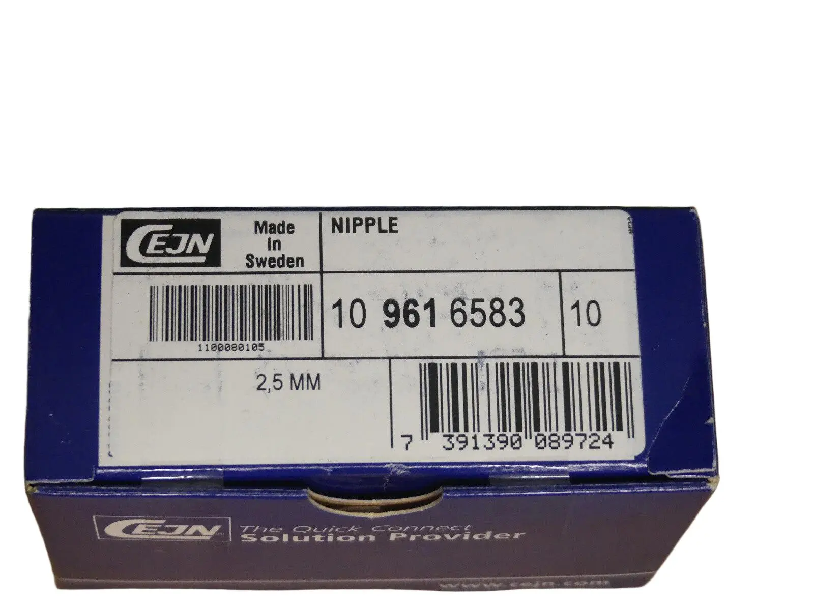 Produktfoto 1 von CEJN 10 961 6583  NIPPLE Kupplung  10x Stück
