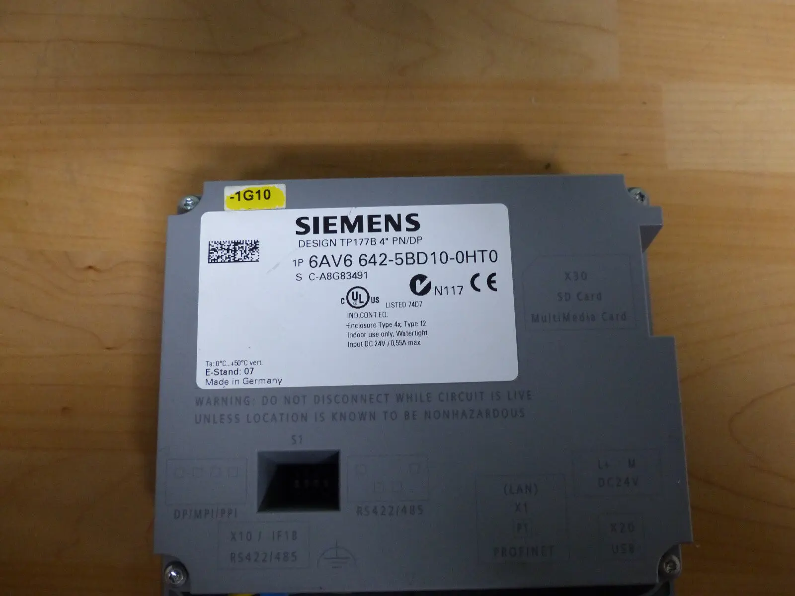 Produktfoto 1 von siemens  6av6 642-5bd10-0ht0 used