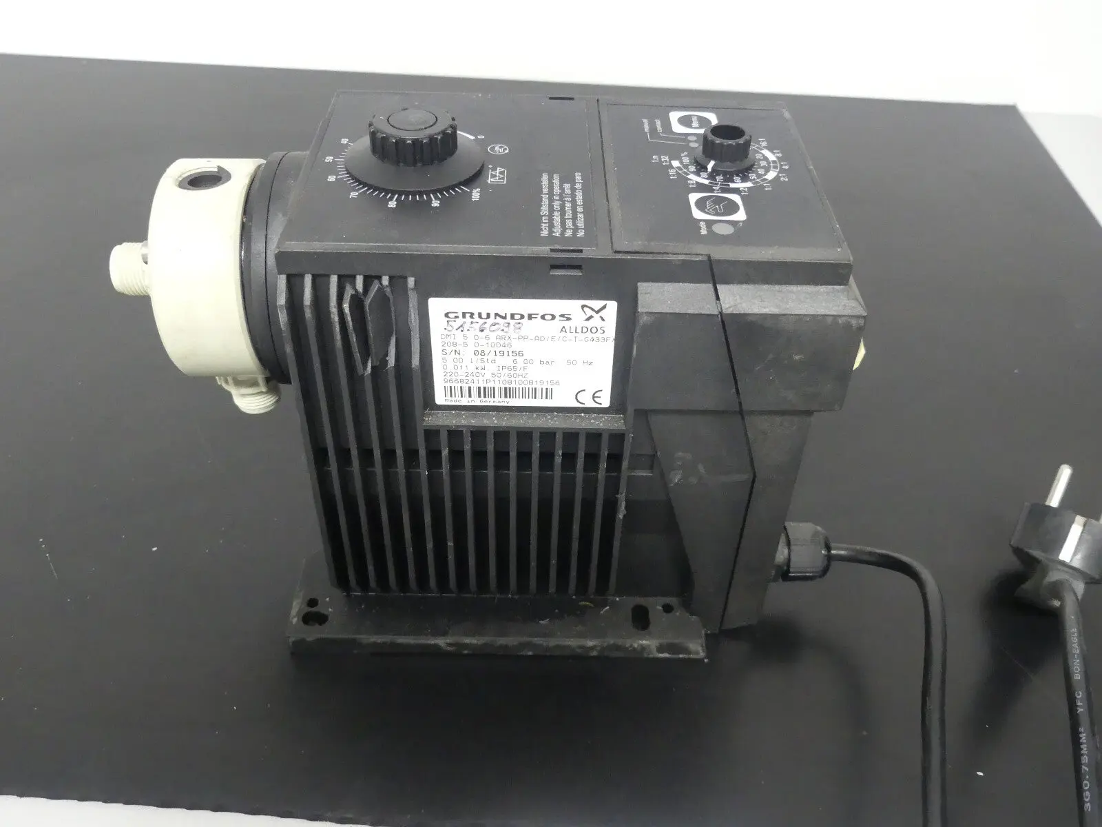 Grundfos DMI 5.0-6 ARX-PP-AD/E/C-T-G433FX Membran-Dosierpumpe