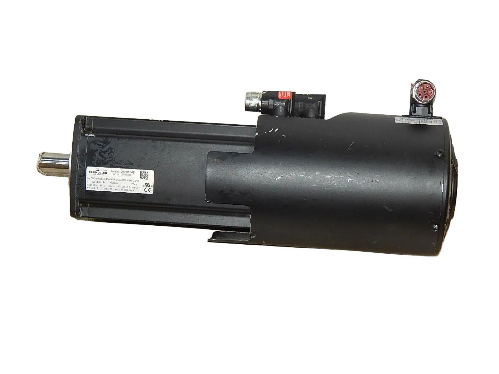 Produktfoto 1 von Baumüller DSD2-056LO64O-45-54-BOA-BPP-K-AN-ZV1 Servomotor