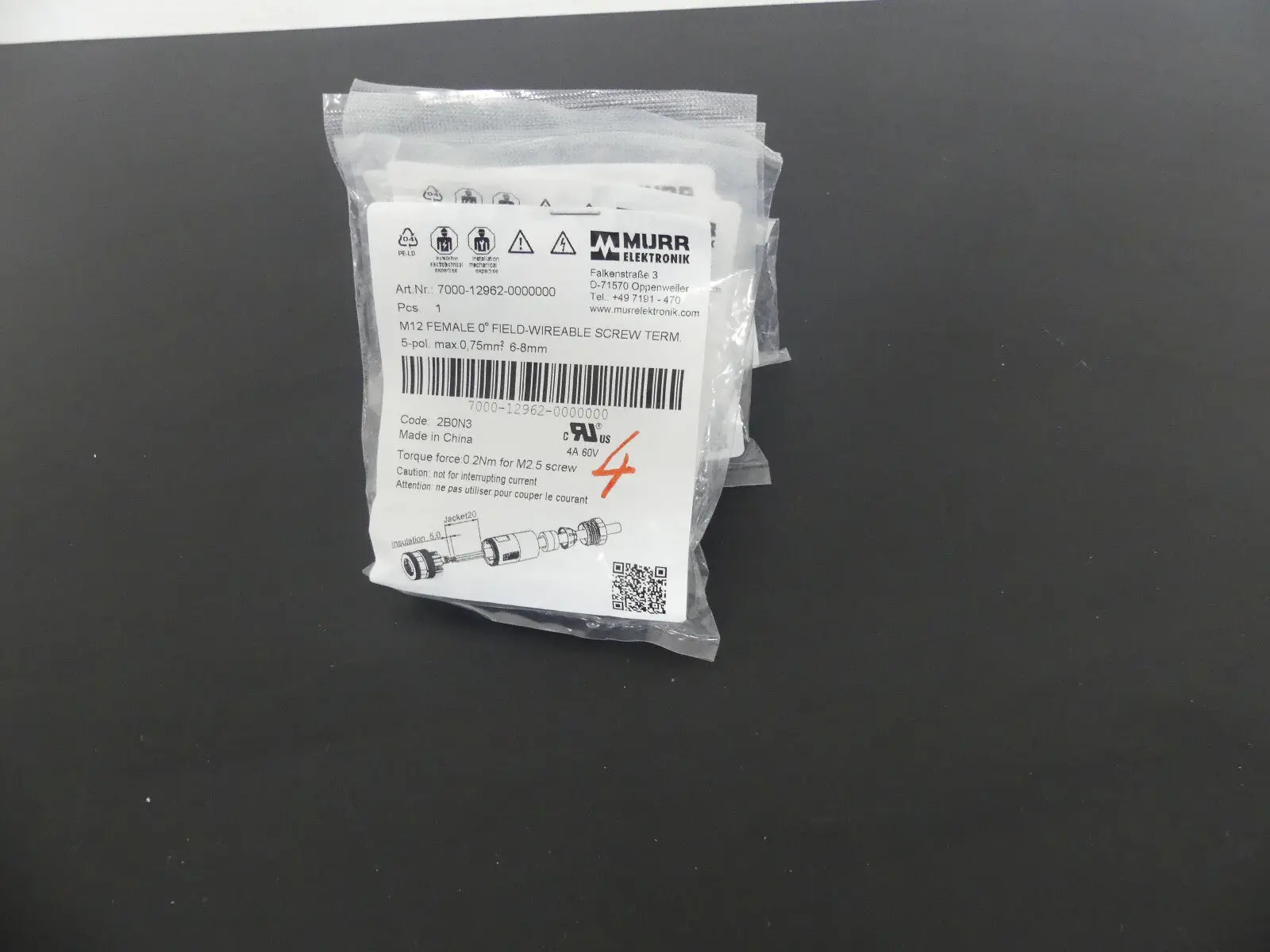 Produktfoto 1 von Murr Elektronik 7000-12962-0000000