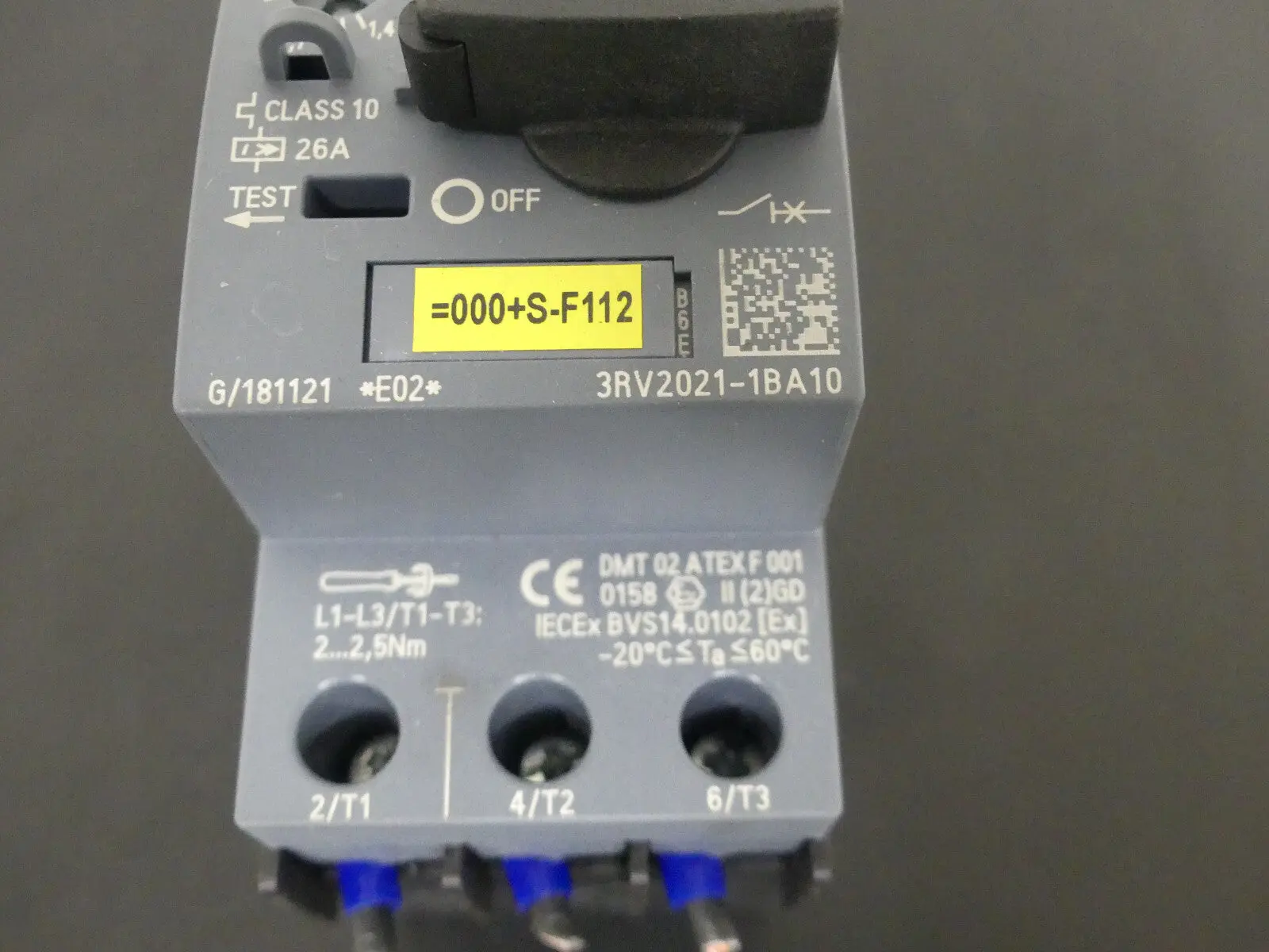 Produktfoto 1 von Siemens 3RV2021-1BA10