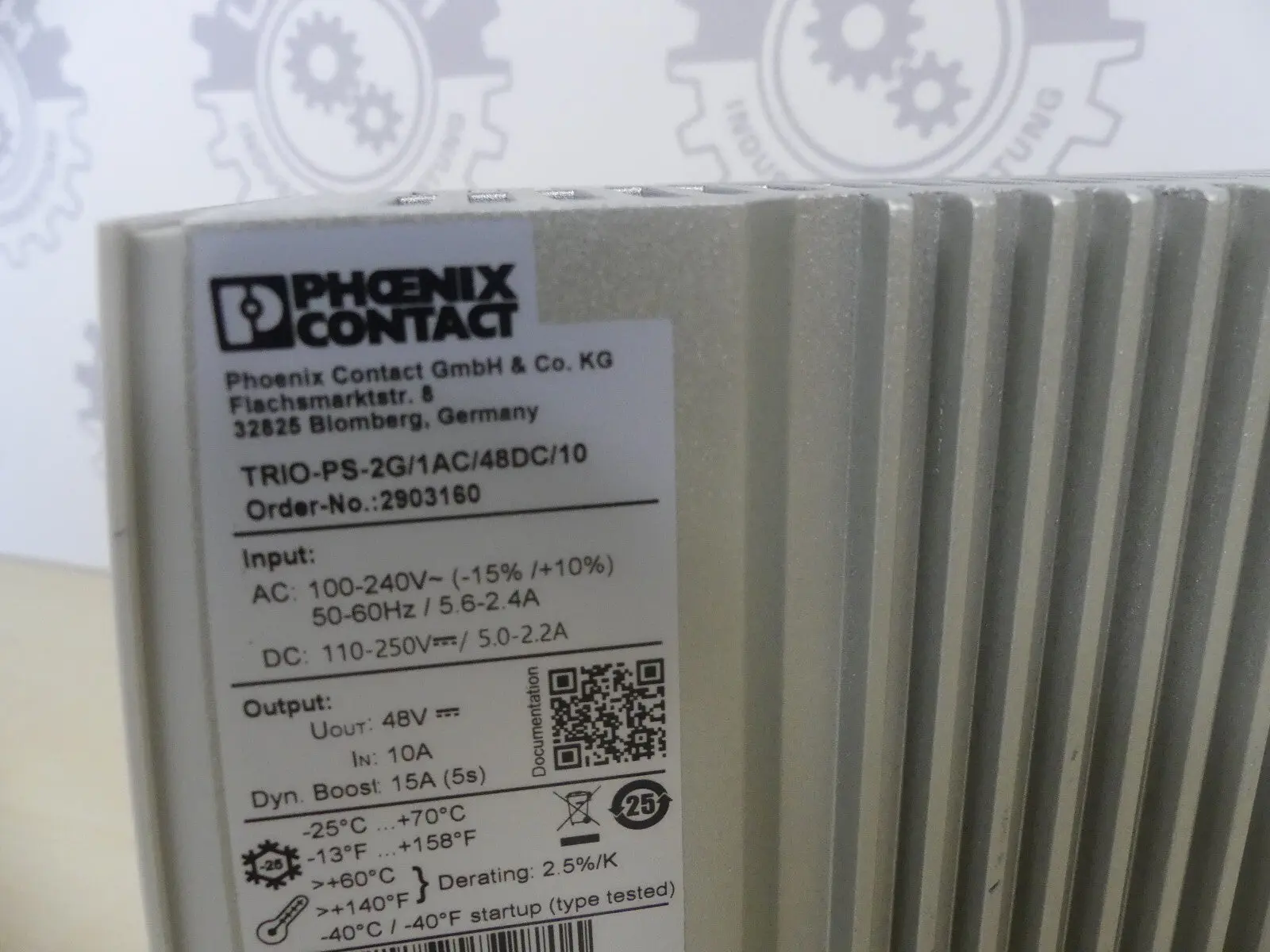 Produktfoto 1 von Phoenix Contact TRIO-PS-2G/1AC/48DC/10