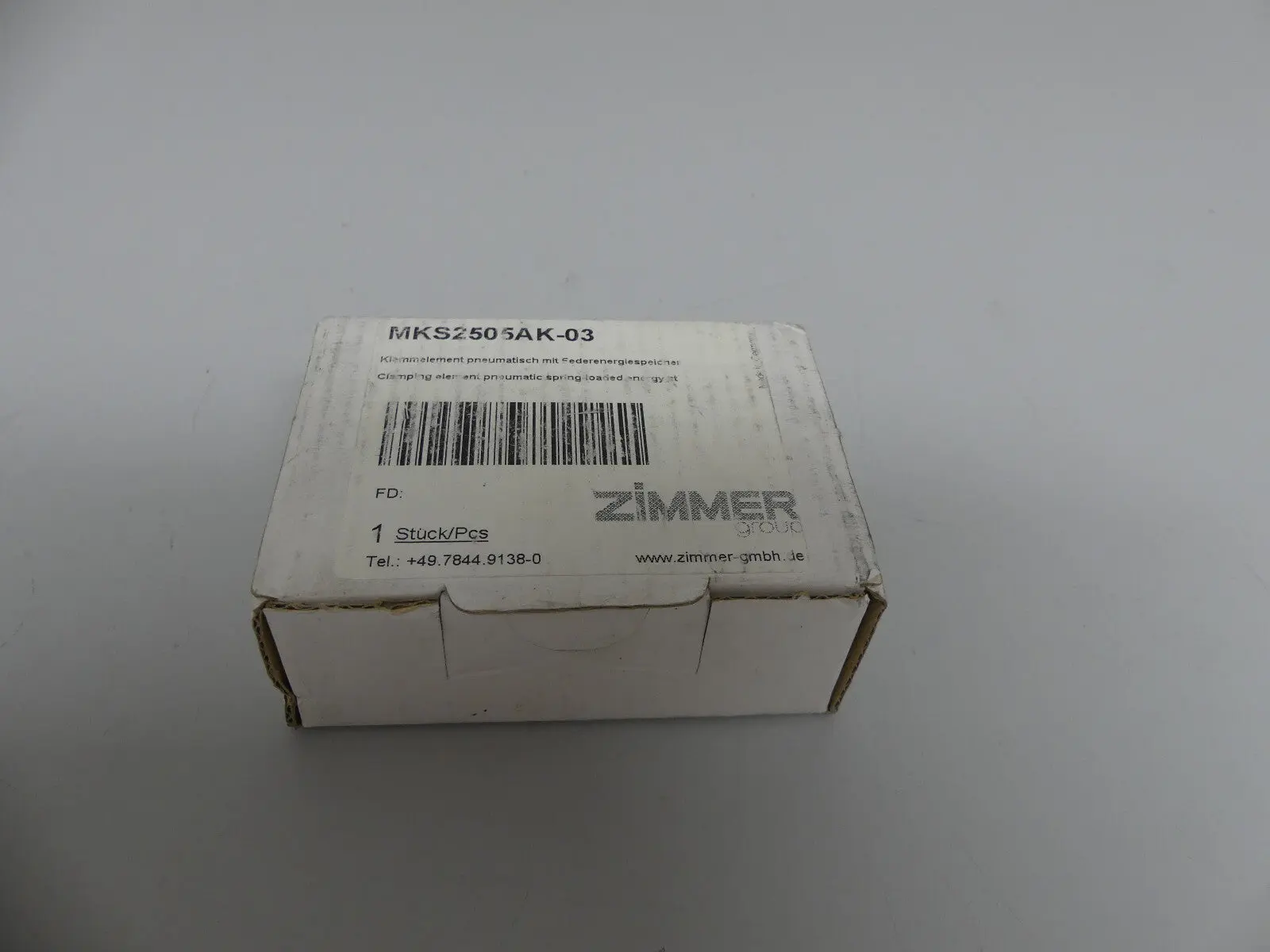 Produktfoto 1 von Zimmer Group MKS2505AK-03 Klemmelement pneumatisch