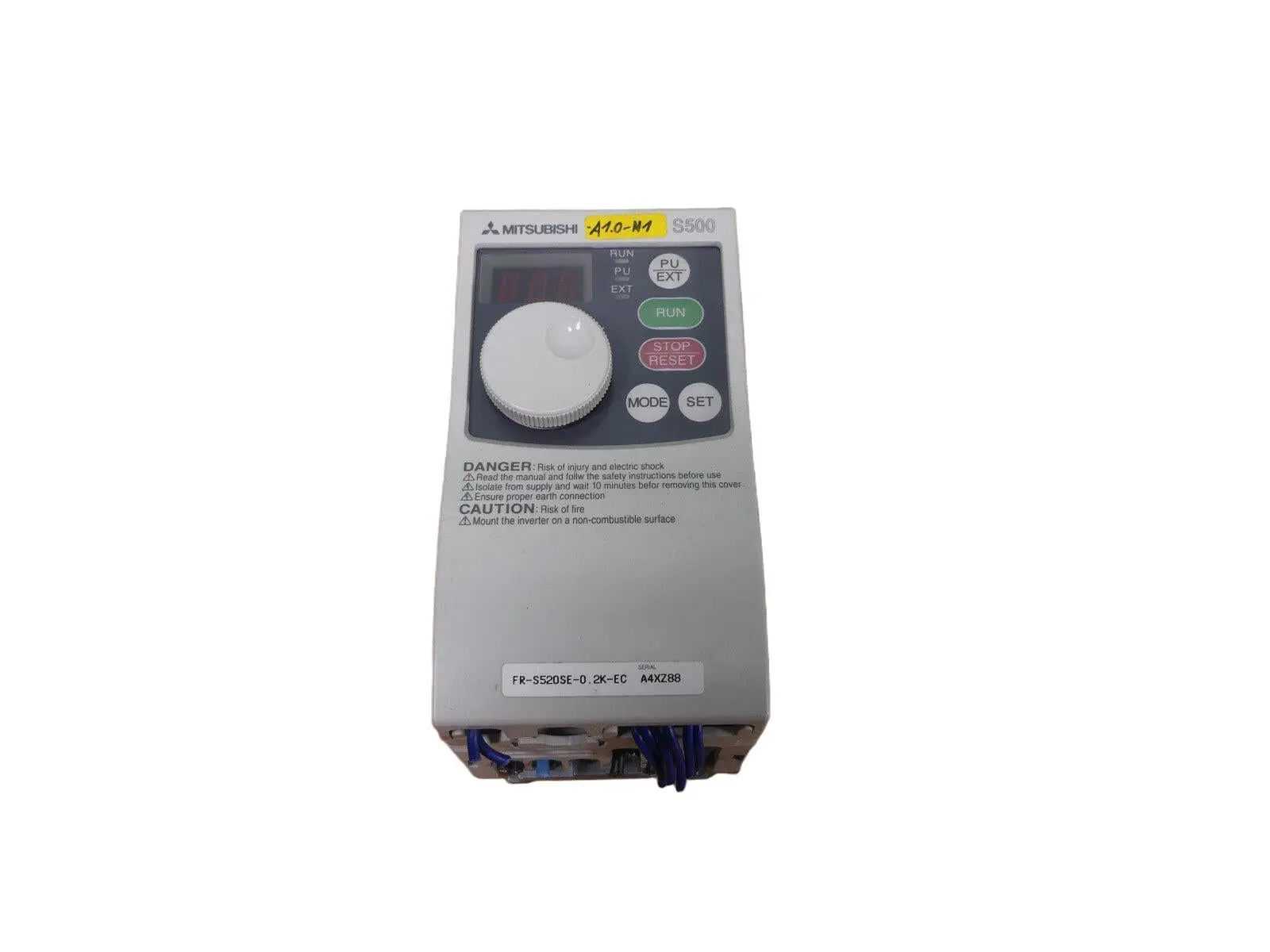 Produktfoto 1 von Mitsubishi FR-S520SE-0.2K-EC Inverter 0.2kW 0.5-120Hz