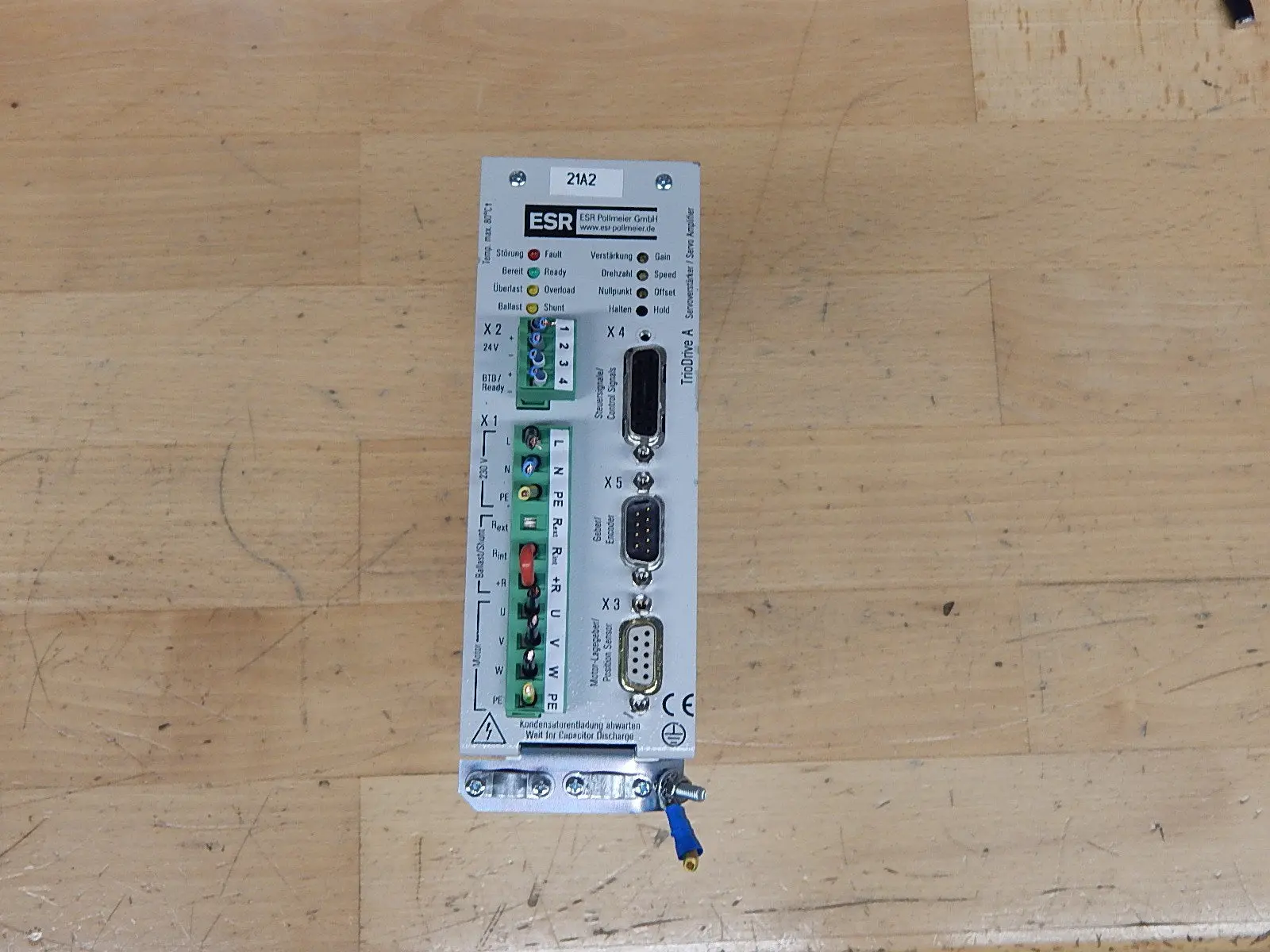 Produktfoto 1 von ESR AC-Servoverstärker TrioDrive A  // BN 6652.3871-K5-Z1  Used