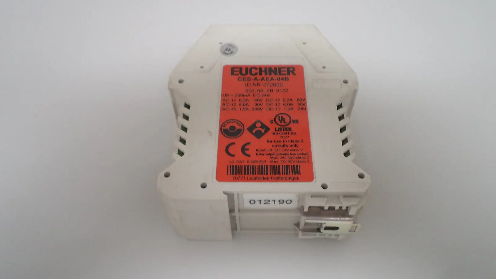 Produktfoto 1 von Euchner CES-A-AEA-04B