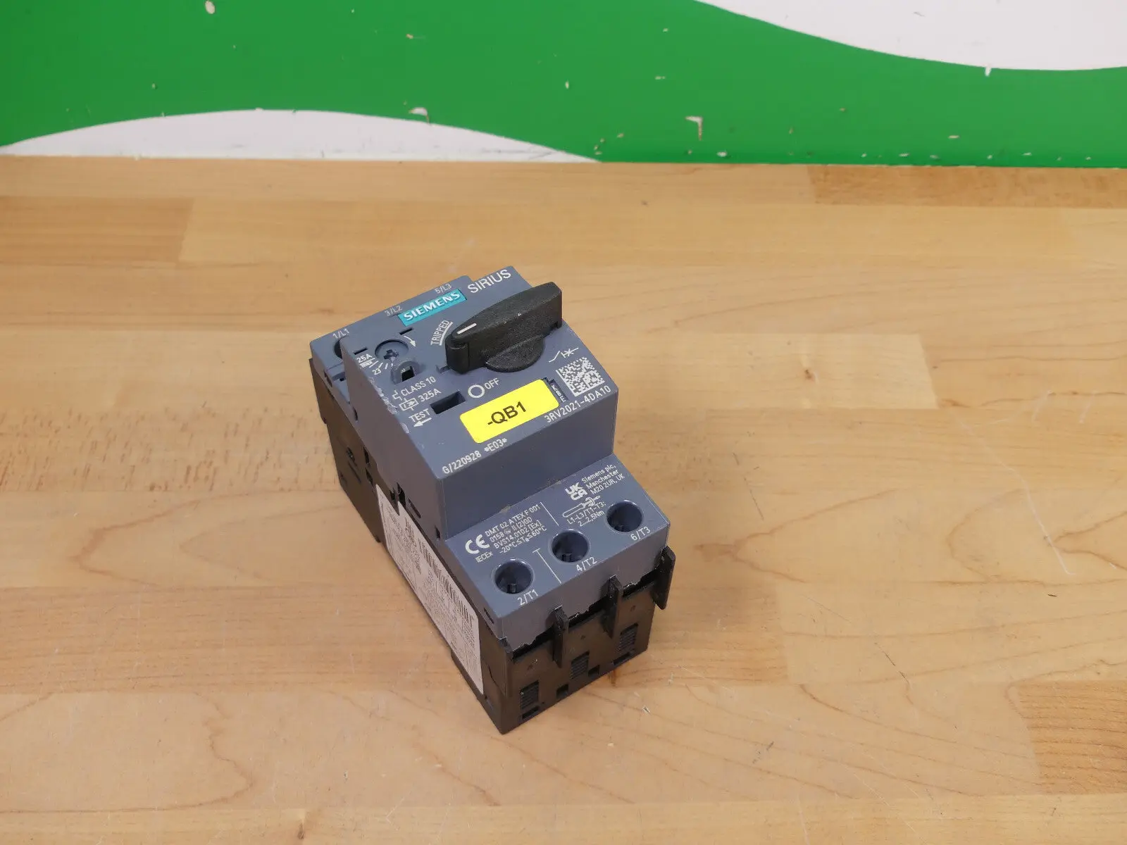 Produktfoto 1 von Siemens Sirius 3RV2021-4DA10 Leistungsschalter
