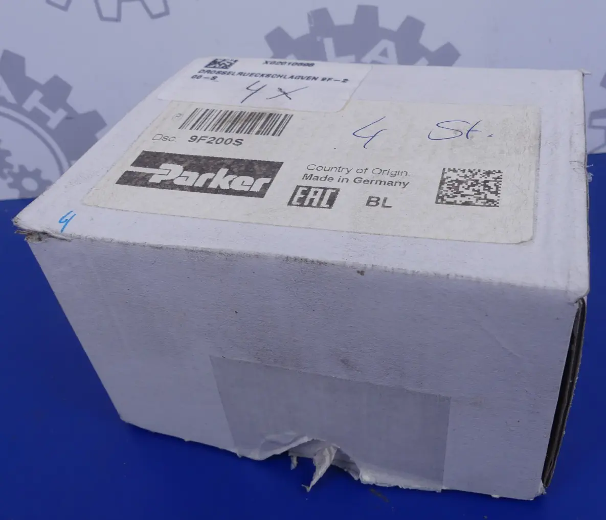 Produktfoto 1 von Parker 9F-200-S Drosselrückschlagventil 4St
